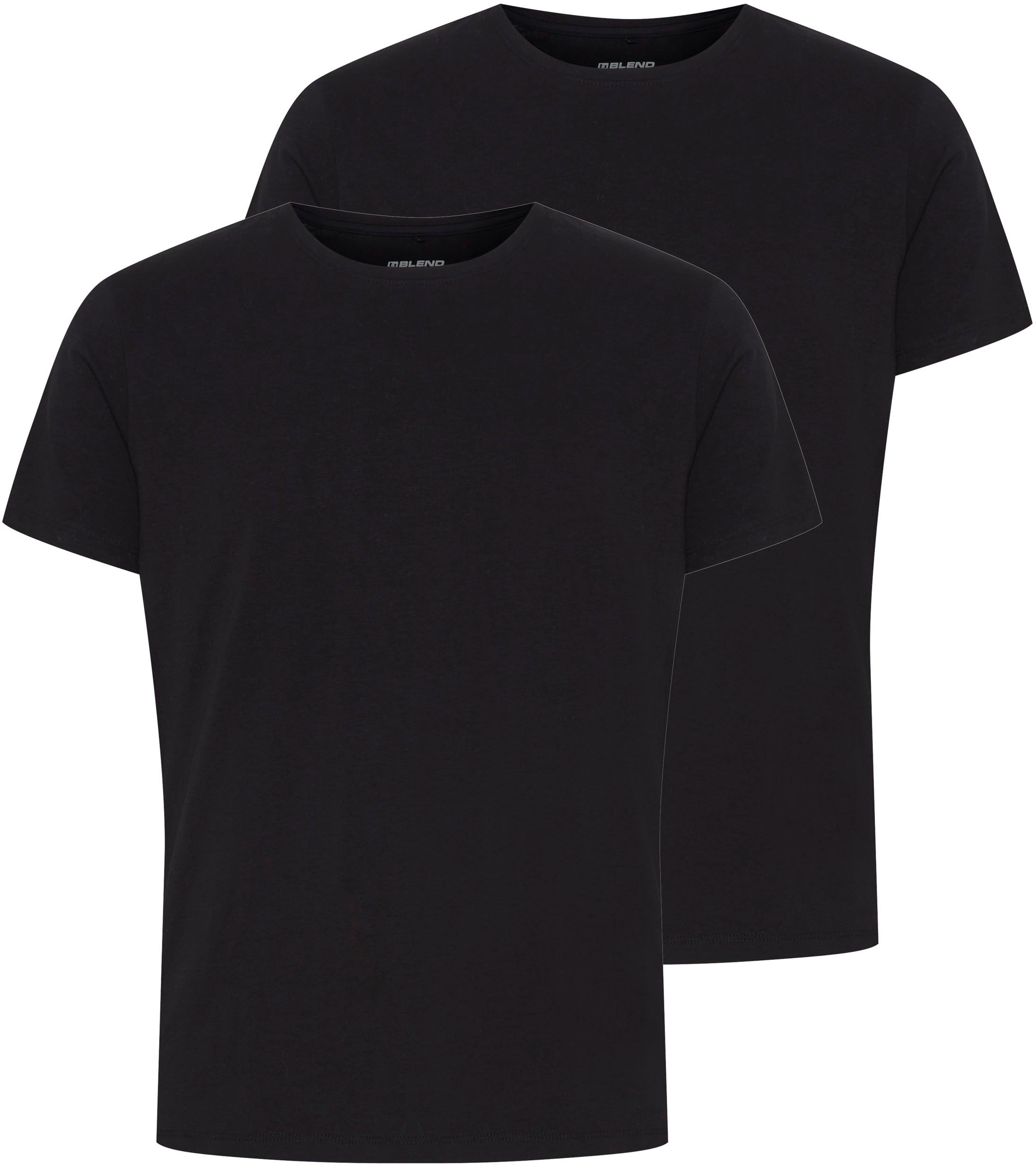 Blend T-Shirt Packung, 2er-Pack, 2 Stk. tlg. günstig online kaufen