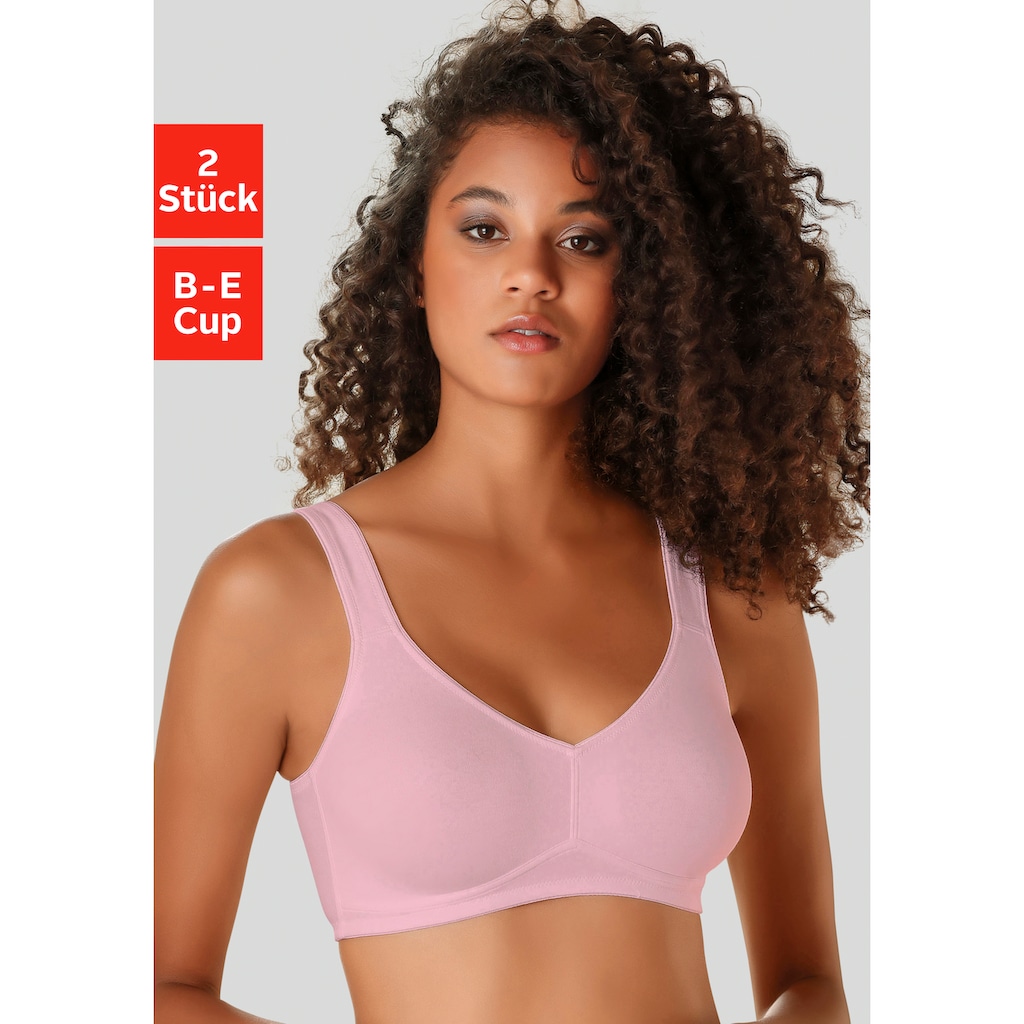 petite fleur Soft-BH, (Packung, 2 Stück)