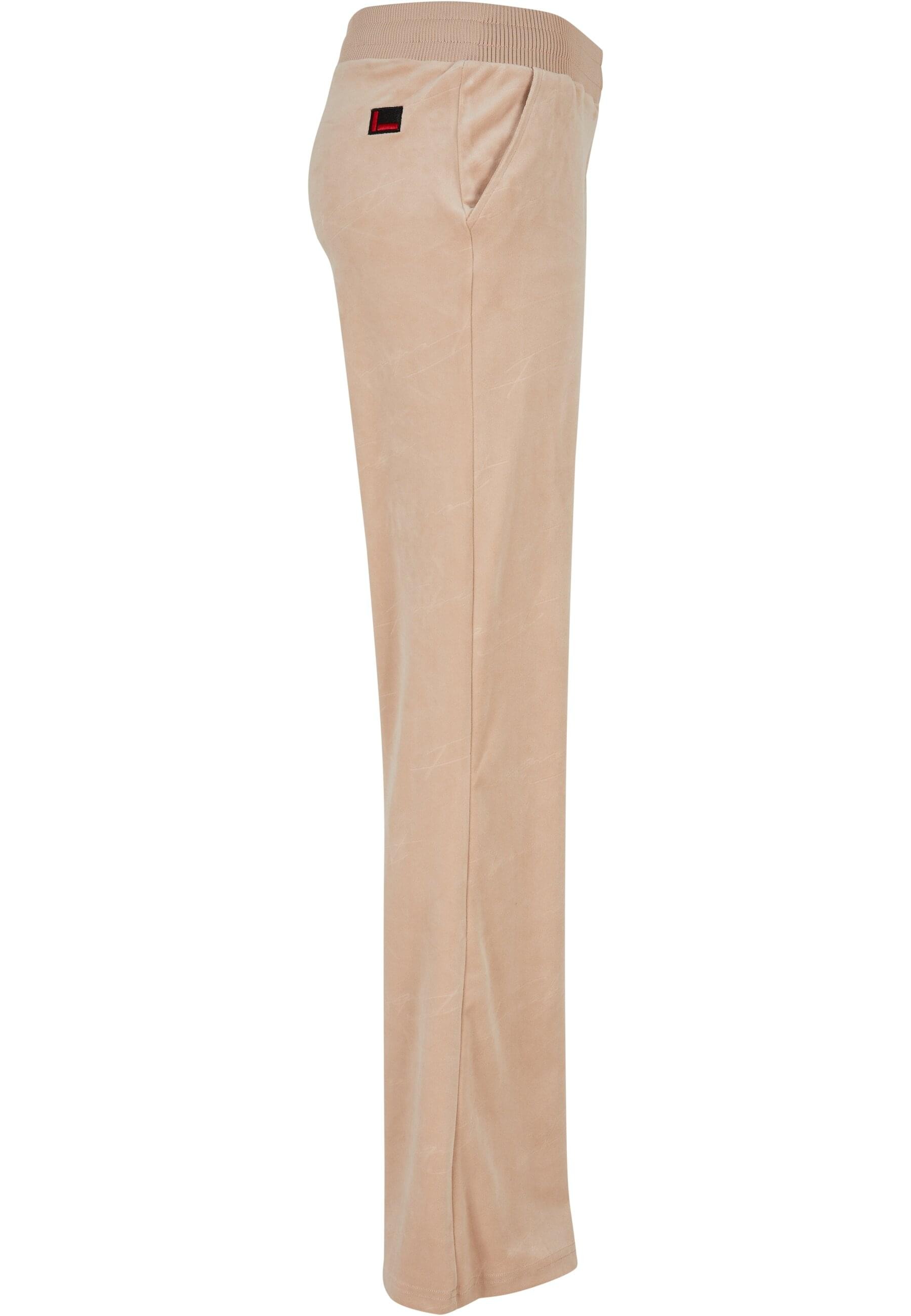 Fubu Stoffhose »Fubu Damen FW231-015-1 FUBU Signature Allover Velour Pants«, (1 tlg.)