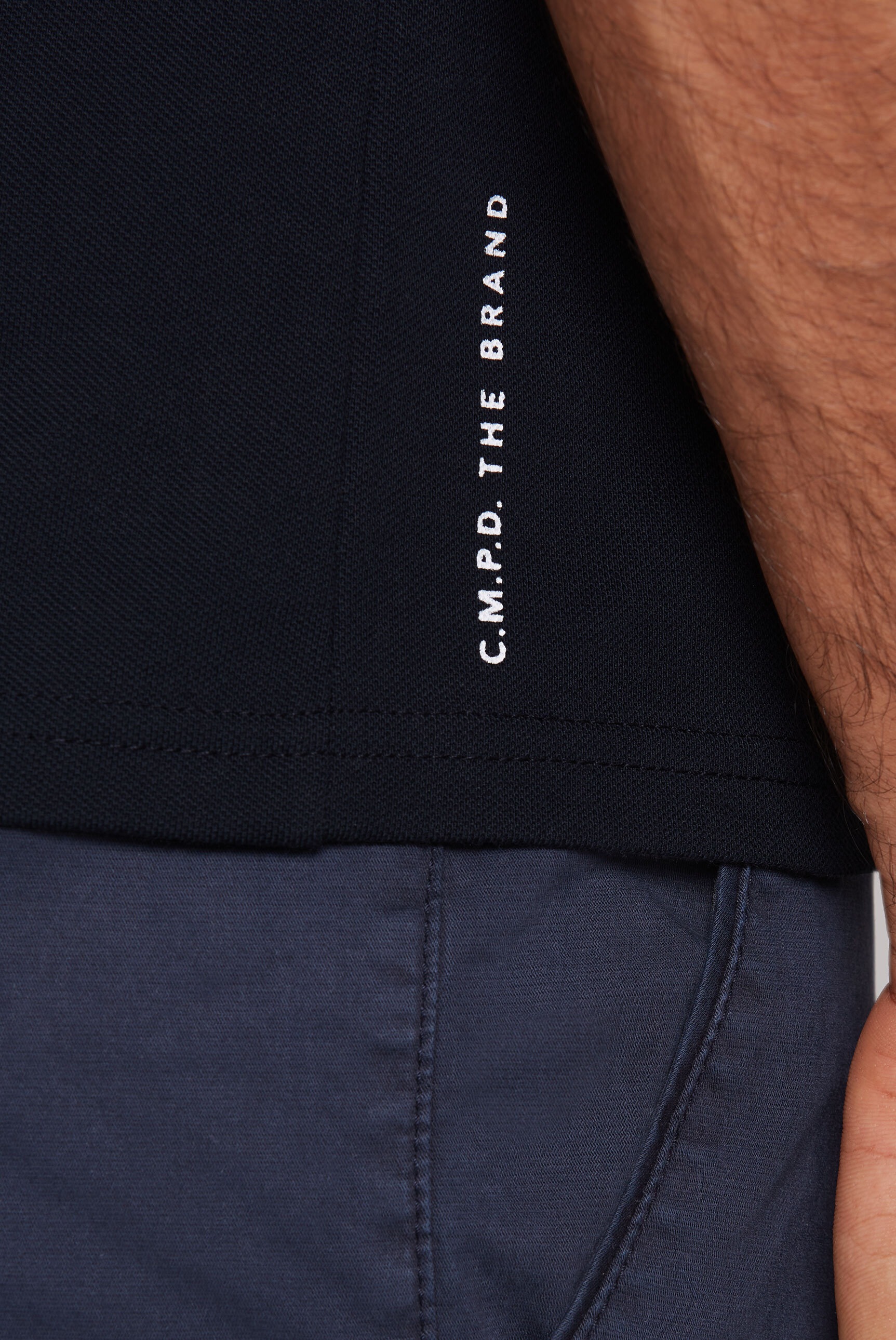 CMPD Poloshirt, aus Baumwolle