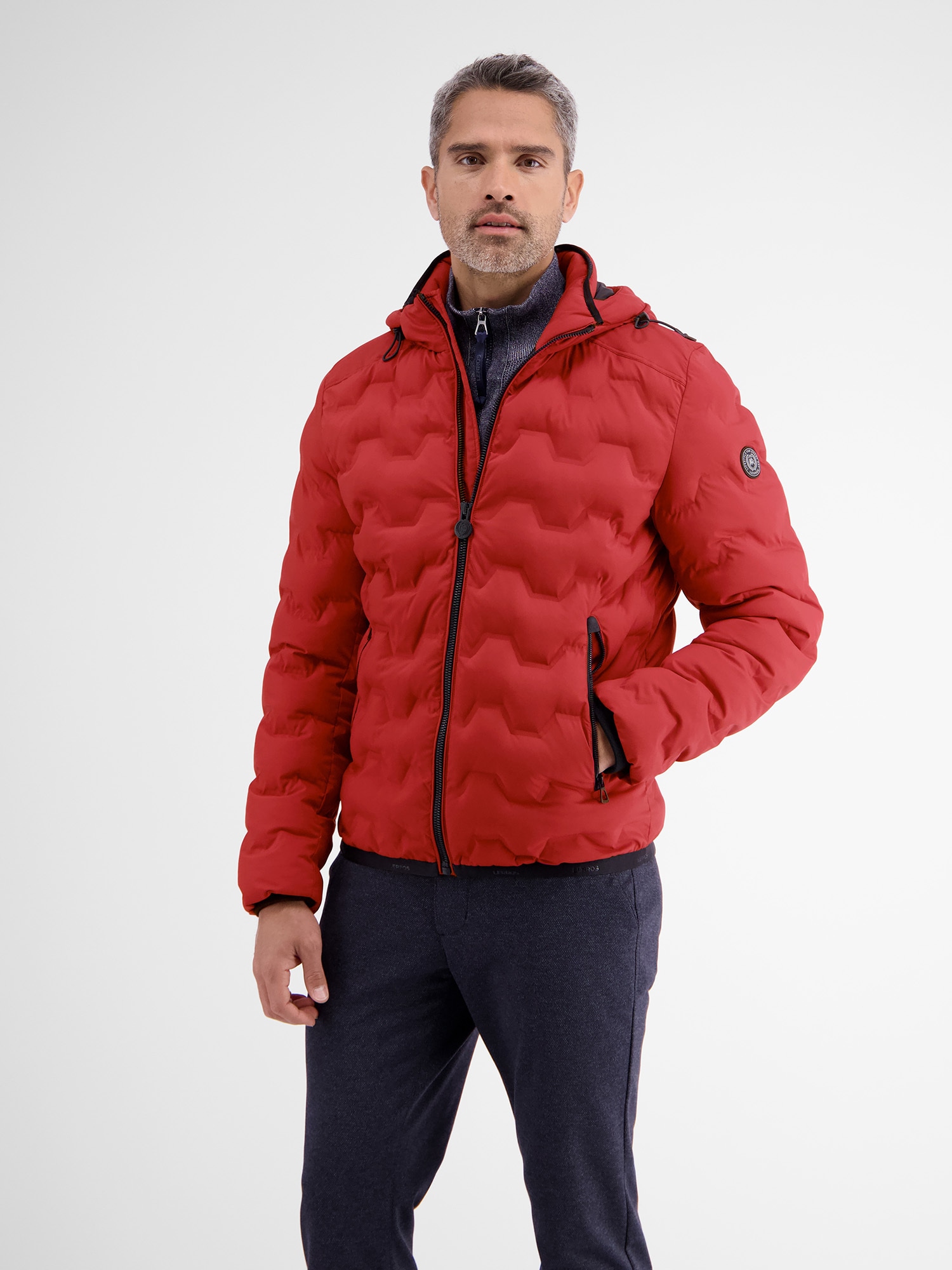 LERROS Outdoorjacke "LERROS Leichter Kapuzen-Blouson", mit Kapuze