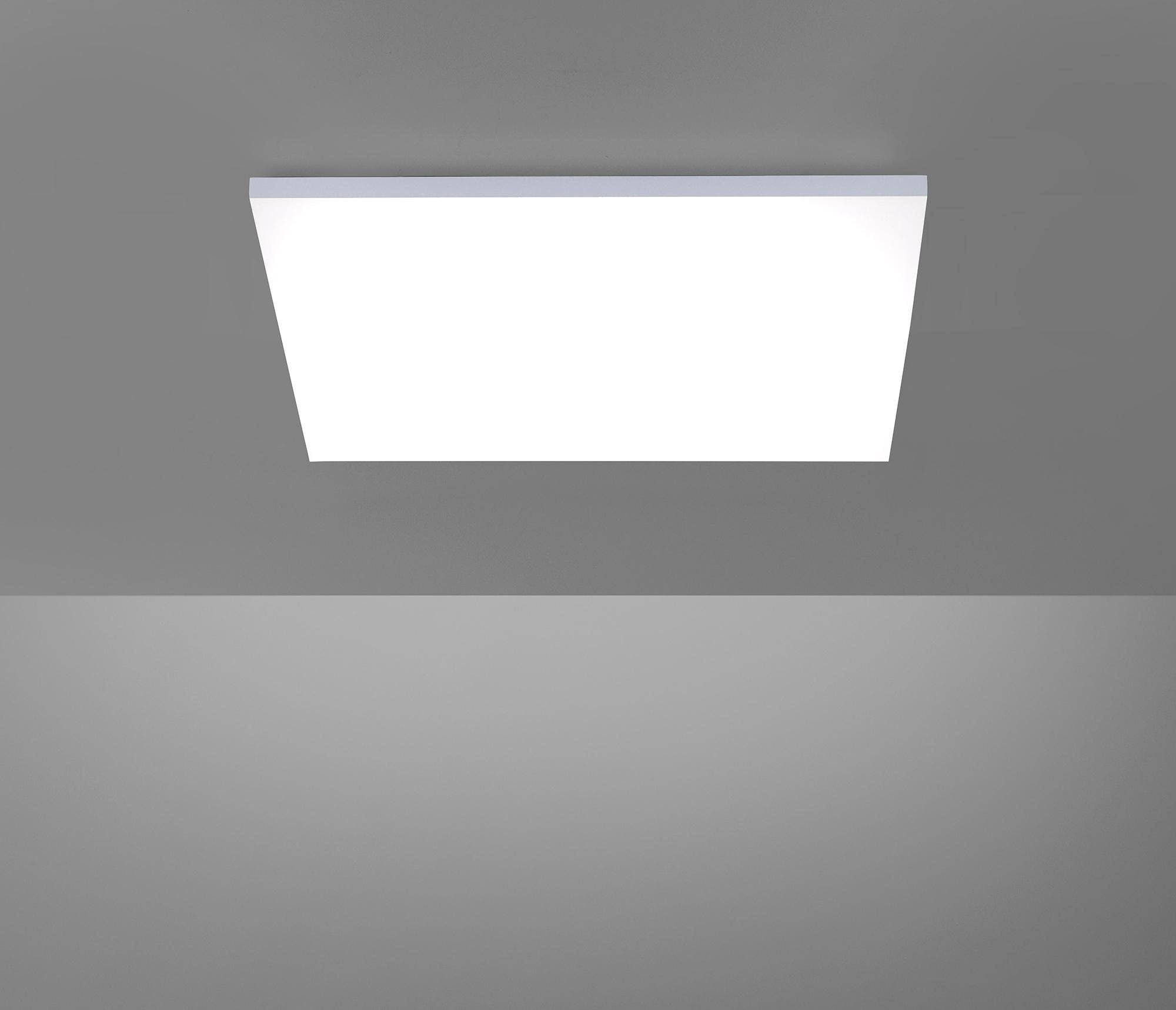 Paul Neuhaus Deckenleuchte »FRAMELESS«, 1 flammig, Leuchtmittel LED-Board | LED fest integriert, Farbtemperaturregelung, rahmenlos, Dimmbar über Funkfernbedienung