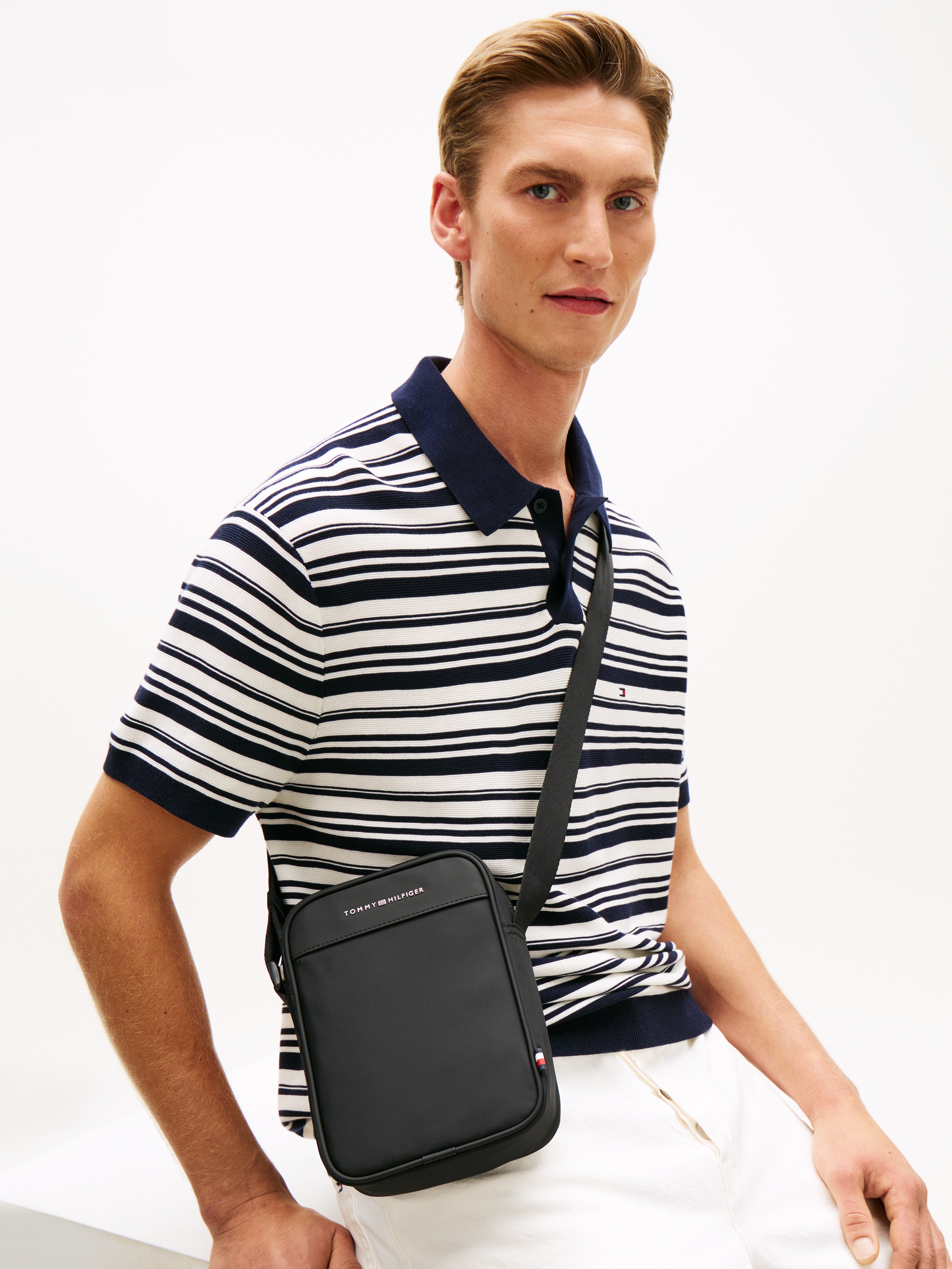 Tommy Hilfiger Umhängetasche "TH REPREVE MINI REPORTER" Unisex Schultertasc günstig online kaufen