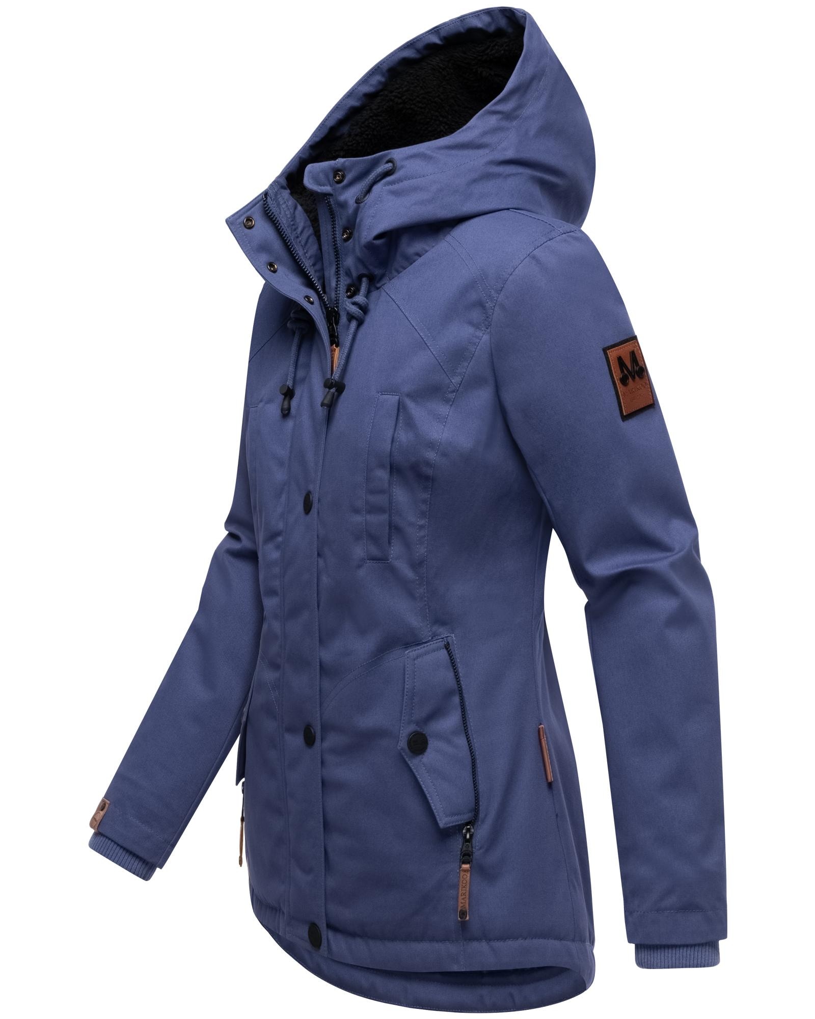 Marikoo Winterjacke »Bikoo«, mit Kapuze, sportliche Damen Outdoor Baumwolljacke mit Kapuze
