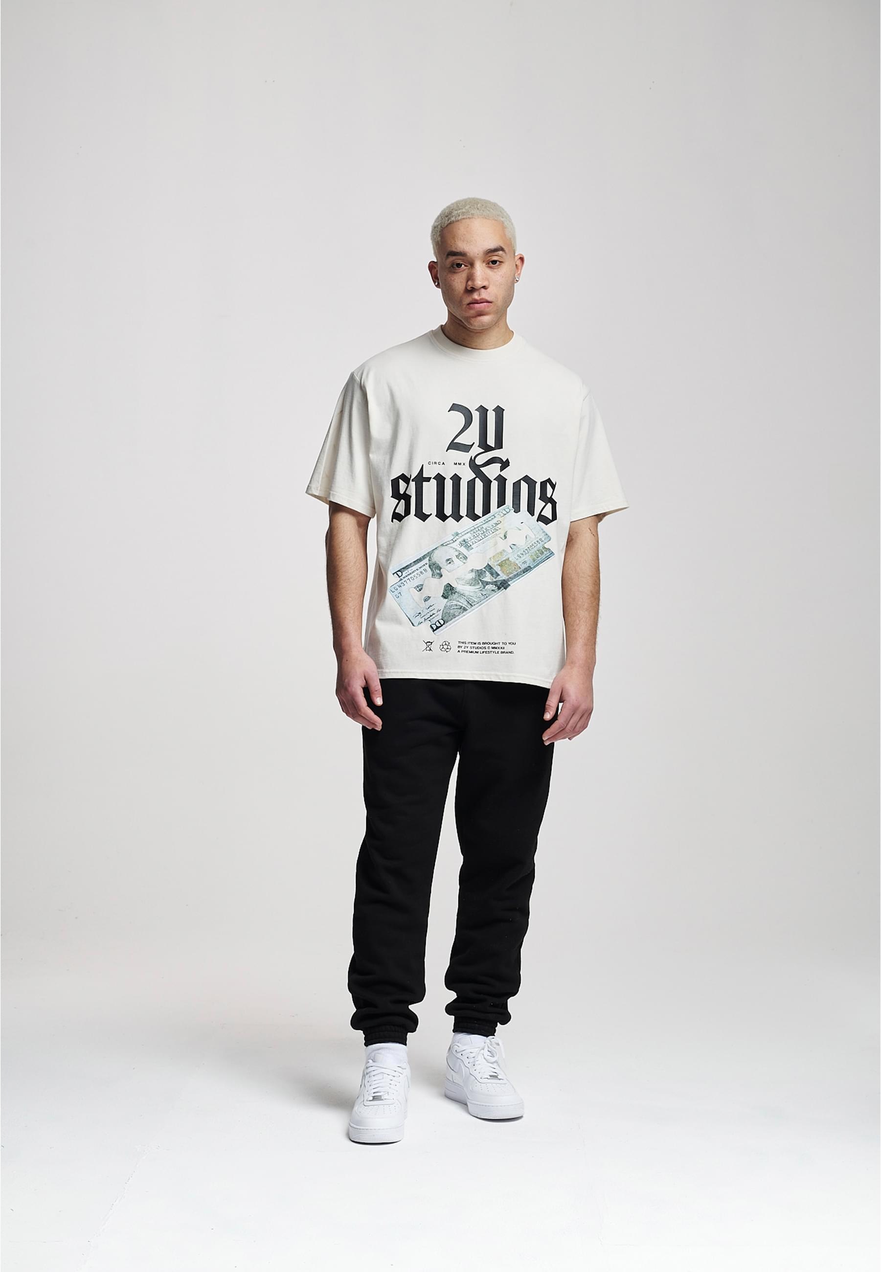 2Y Studios T-Shirt »2Y Studios Herren Razor Oversize Tee«, (1 tlg.)