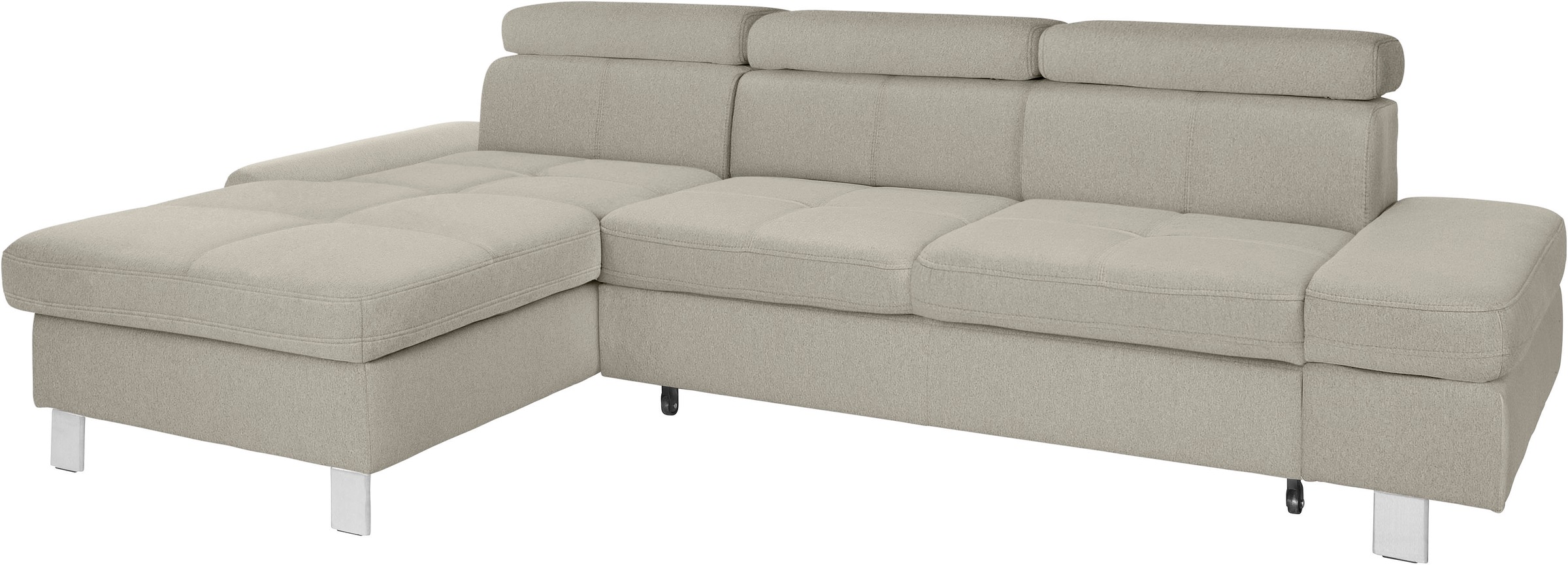exxpo - sofa fashion Ecksofa "Fiji, hochwertige Detailverarbeitung, Breite günstig online kaufen