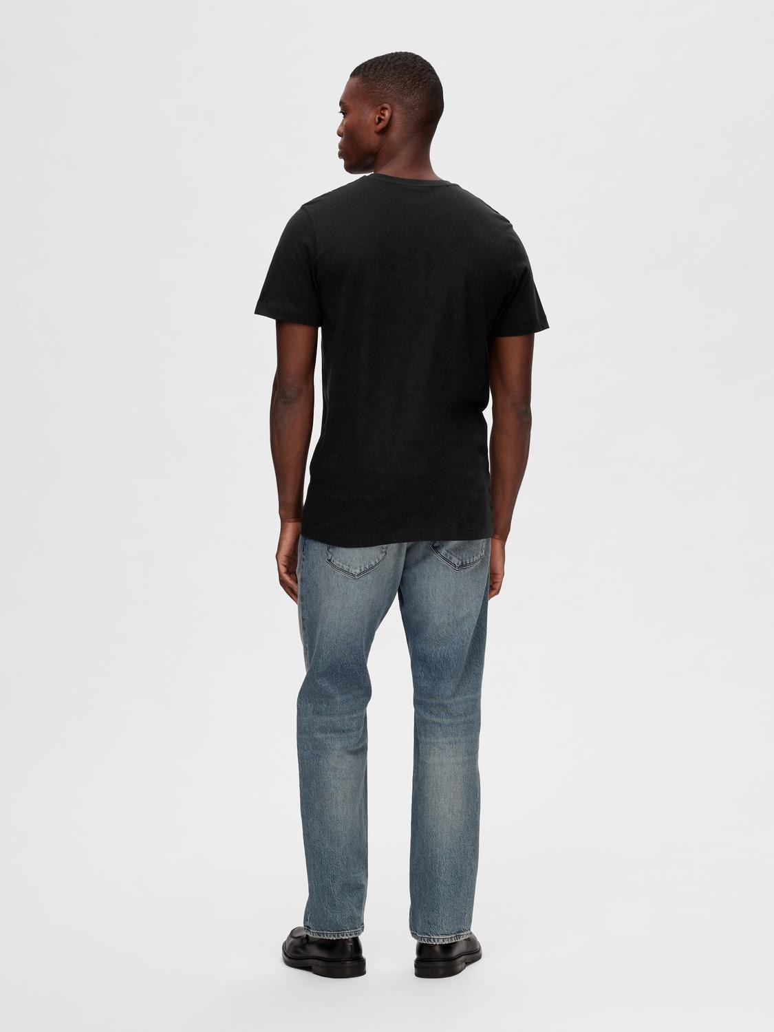 SELECTED Rundhalsshirt »SLHZREG-DAN 3 PACK SS O-NECK TEE« Packung, 3