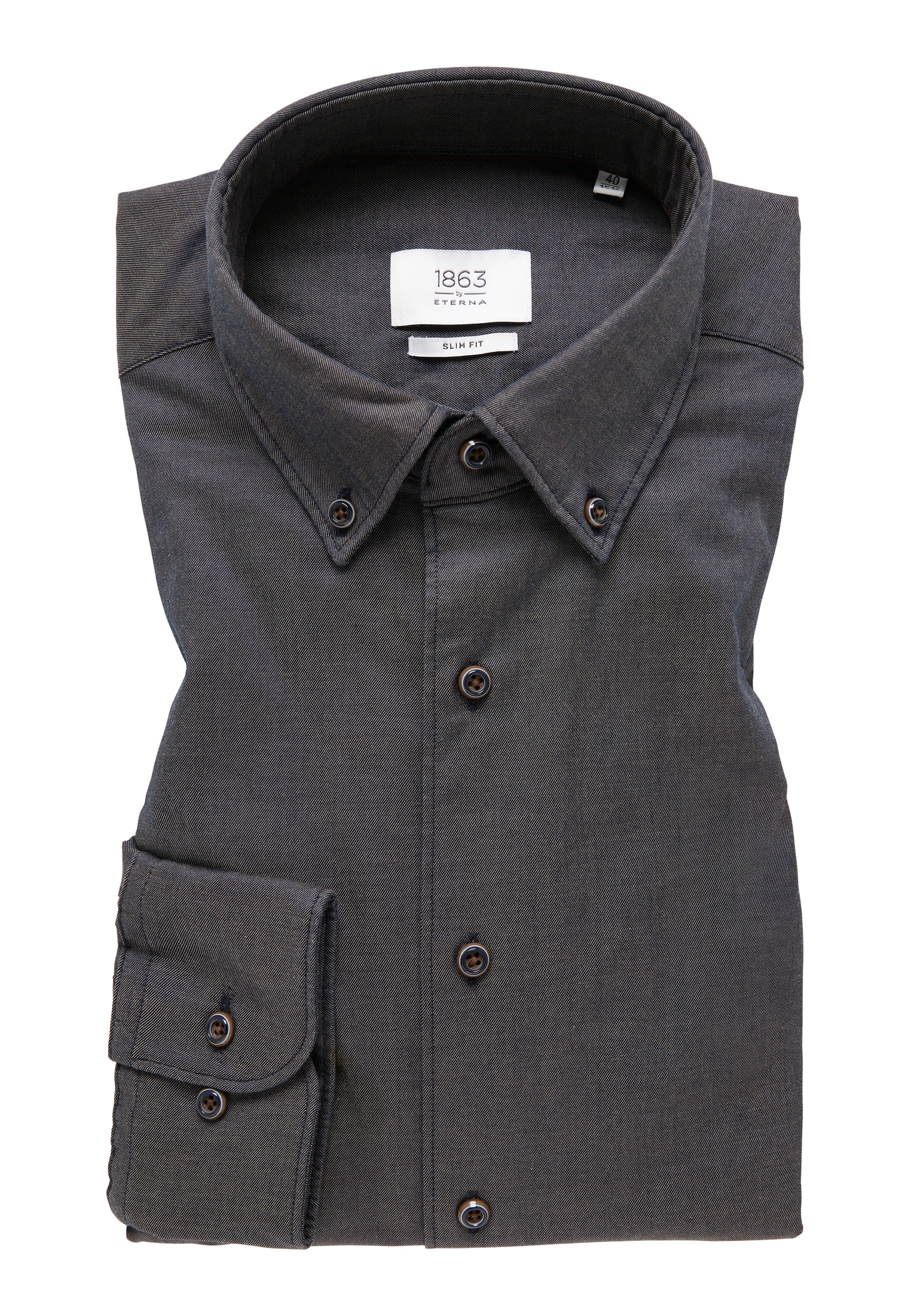 Eterna Langarmhemd »SLIM FIT«