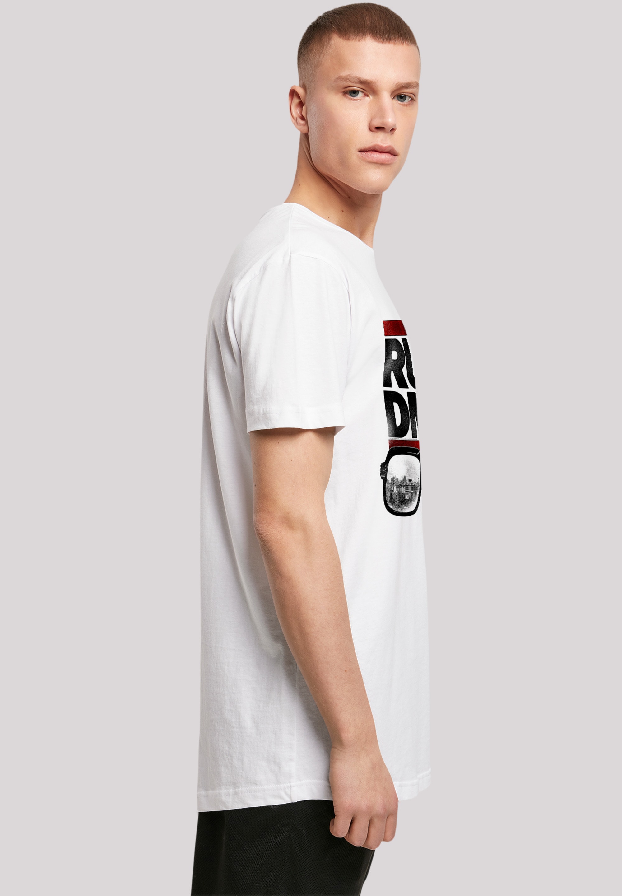 F4NT4STIC T-Shirt »Run DMC Glasses NYC«, Premium Qualität