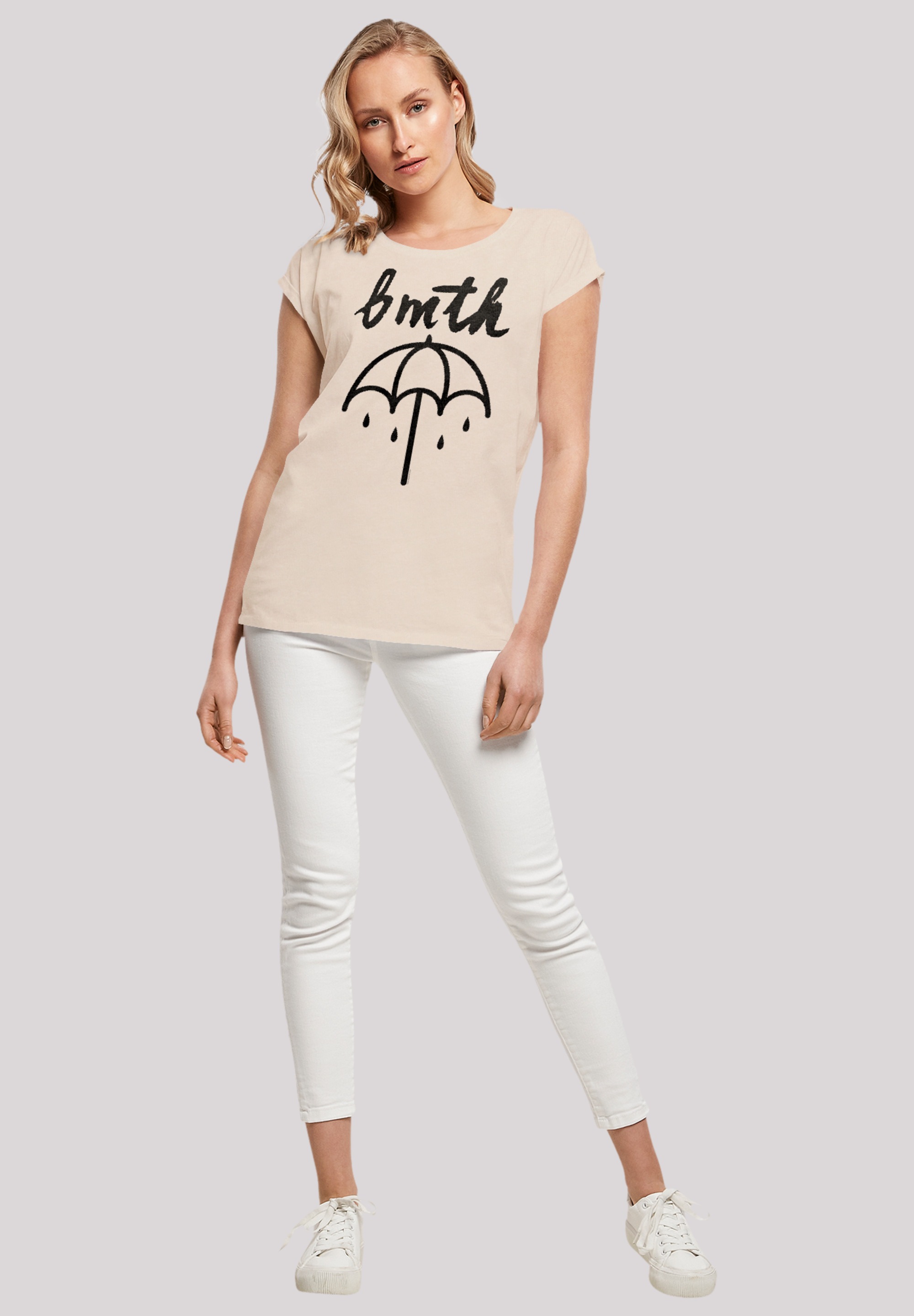 F4NT4STIC T-Shirt »BMTH Metal Band Umbrella«, Premium Qualität, Rock-Musik,  Band online kaufen | BAUR