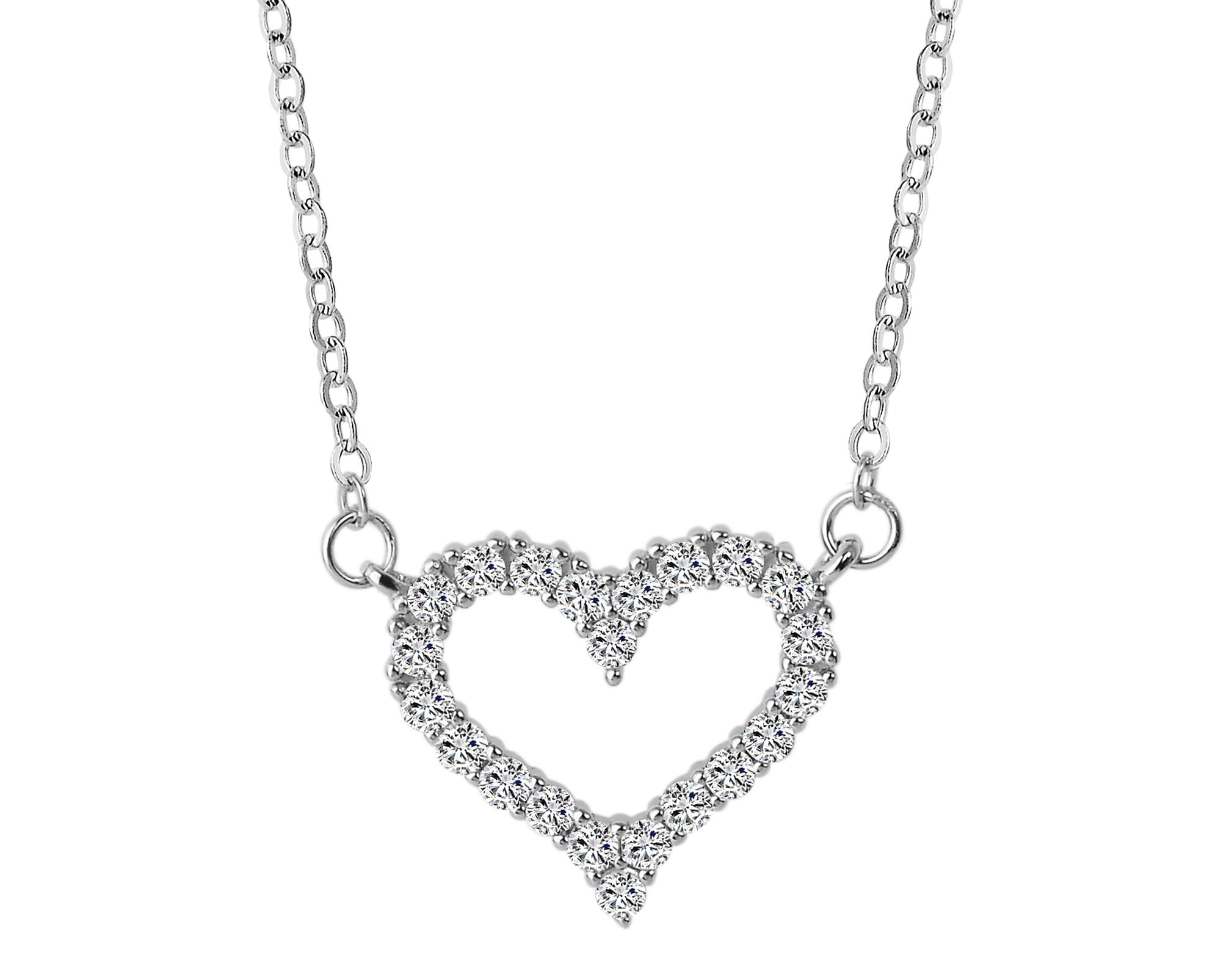 Adelia´s Kette ohne Anhänger »Damen Halskette mit Anhänger – Herz aus 925 Silber« Ein Geschenk, das Freude macht