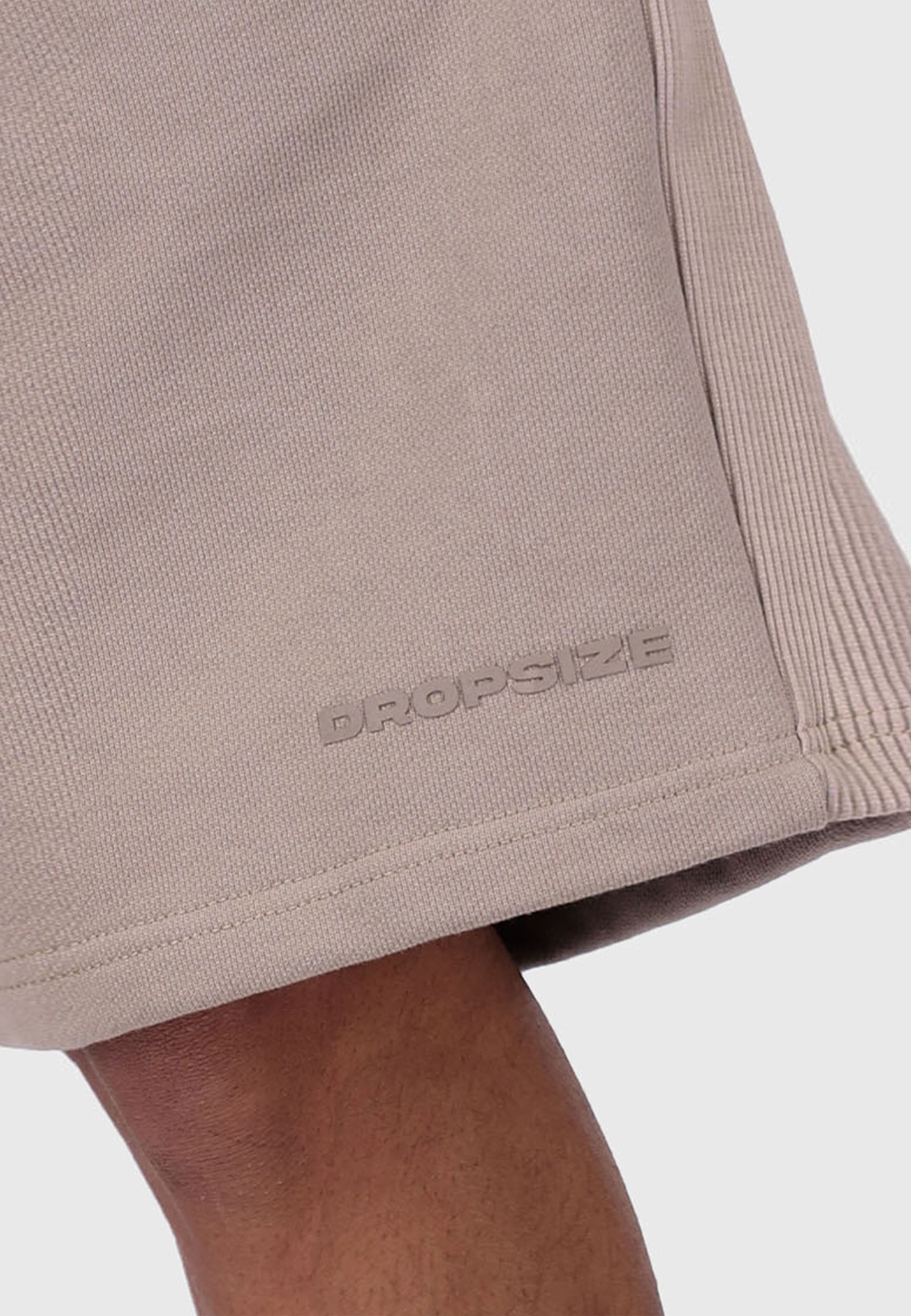 Dropsize Stoffhose »Dropsize RIB TAPE SHORTS«