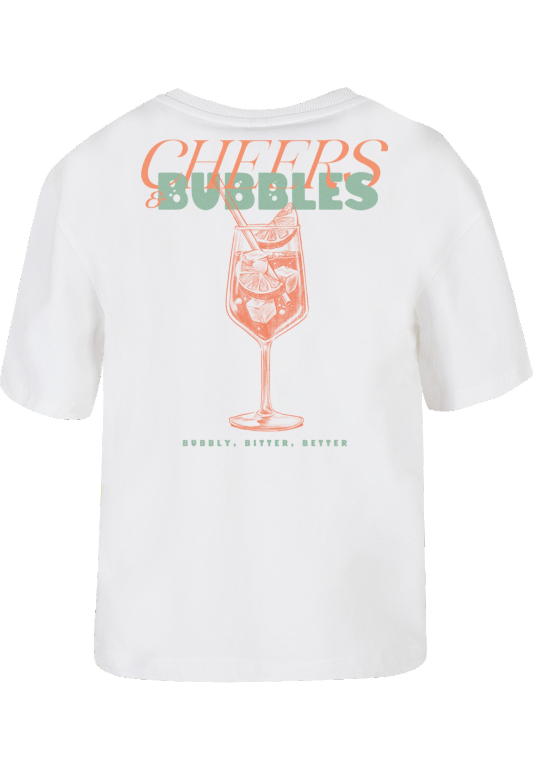 Miss Tee T-Shirt "Miss Tee Cheers And Bubbles Tee" 1 Stk. günstig online kaufen