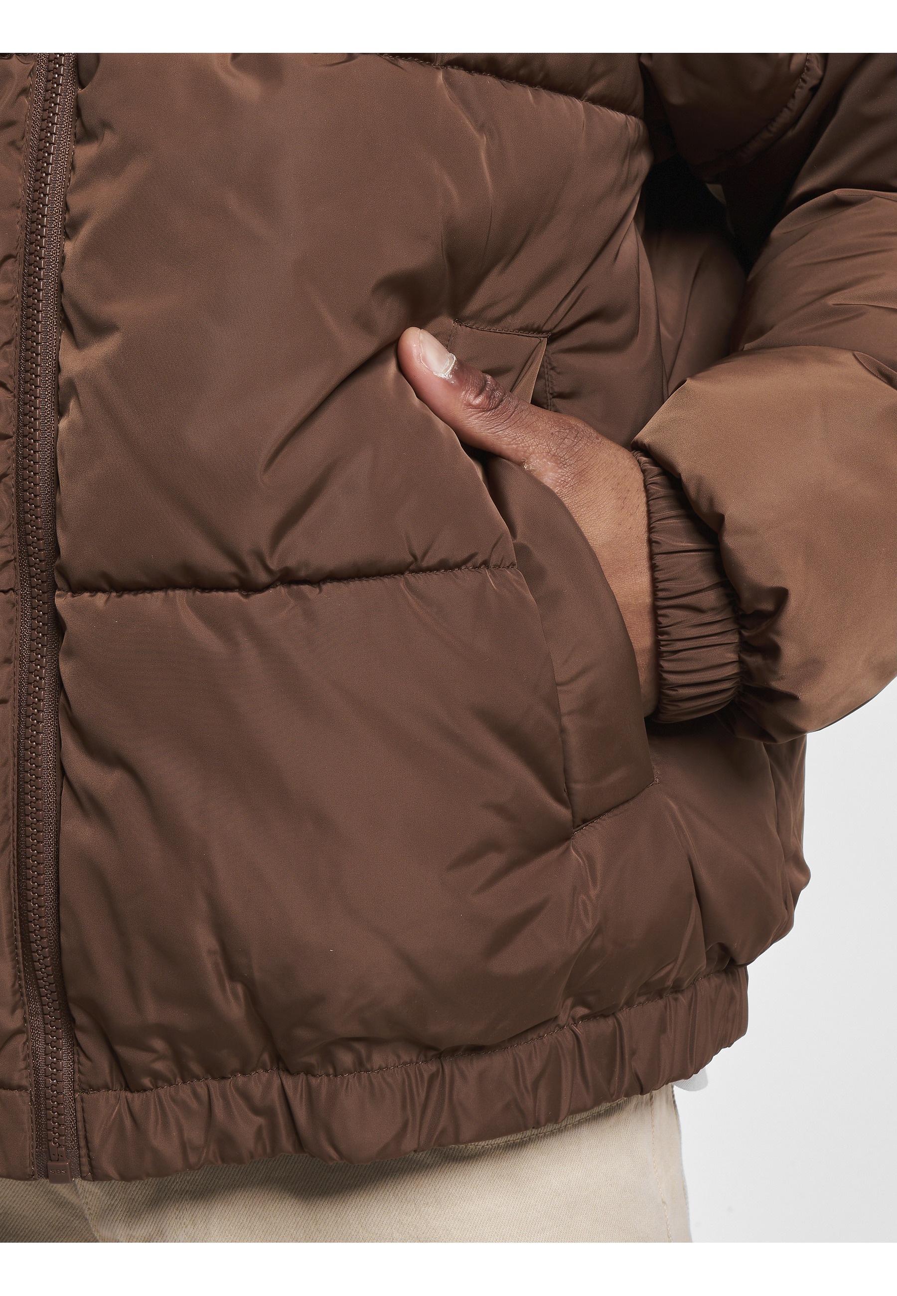 Karl Kani Winterjacke »Karl Kani Unisex KM233-052-2 KK Chest Signature Puffer Jacket« 1 Stk. tlg. ohne Kapuze