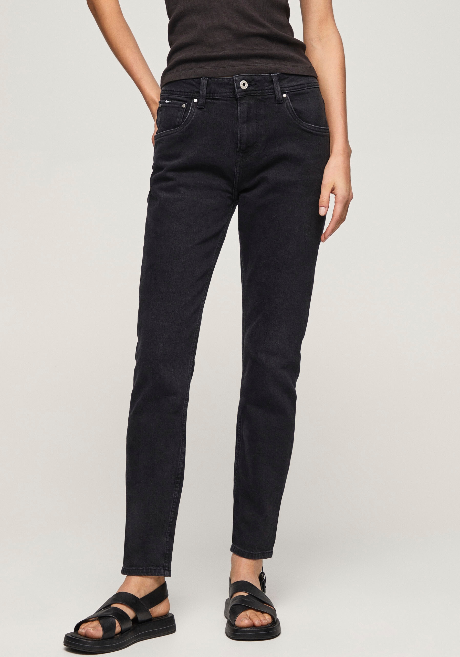 Pepe Jeans Boyfriend-Jeans "VIOLET", im lässigen Boyfriend-Style