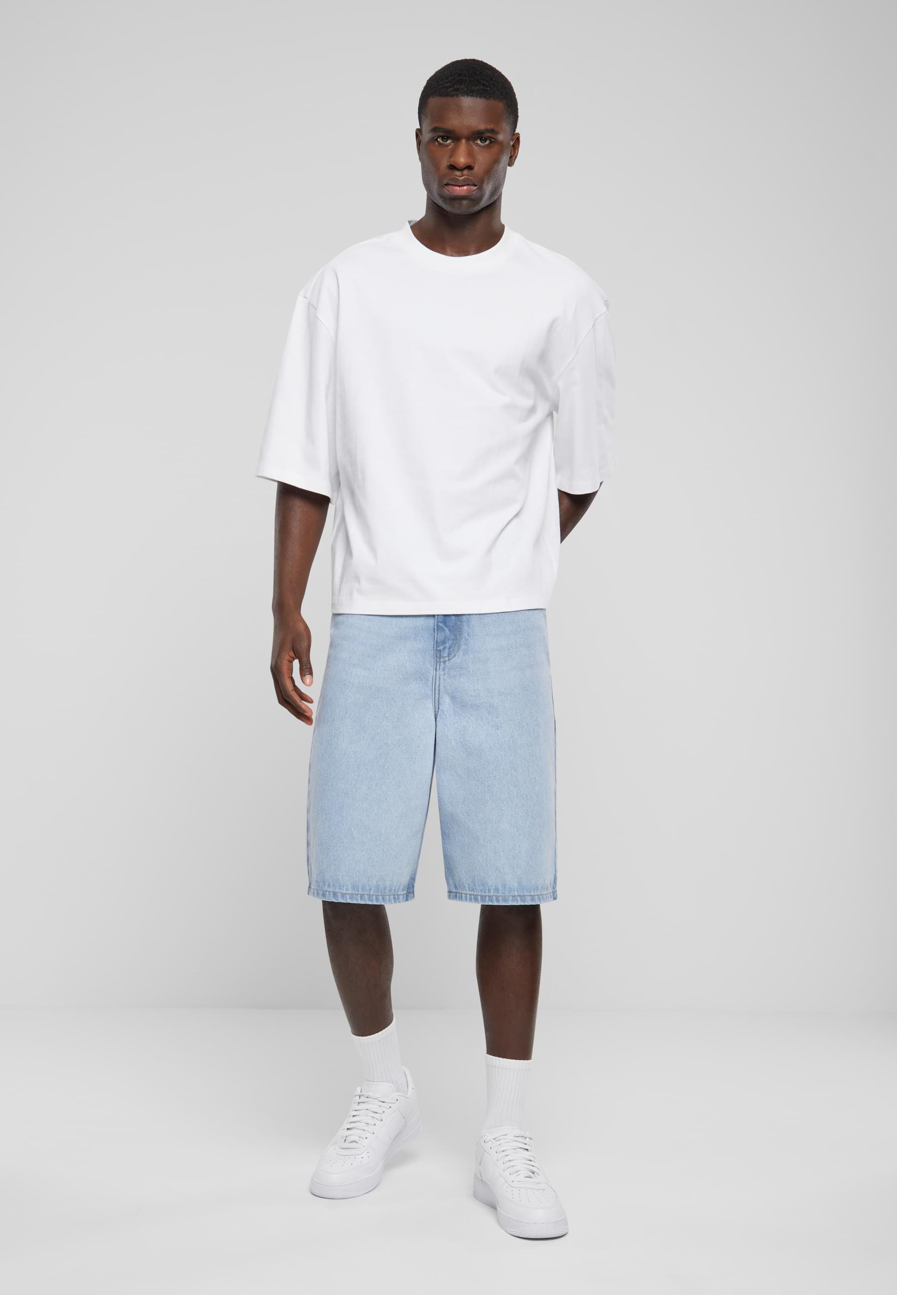 URBAN CLASSICS T-Shirt »Urban Classics Herren Organic Oversized Cropped Tee«, (1 tlg.)