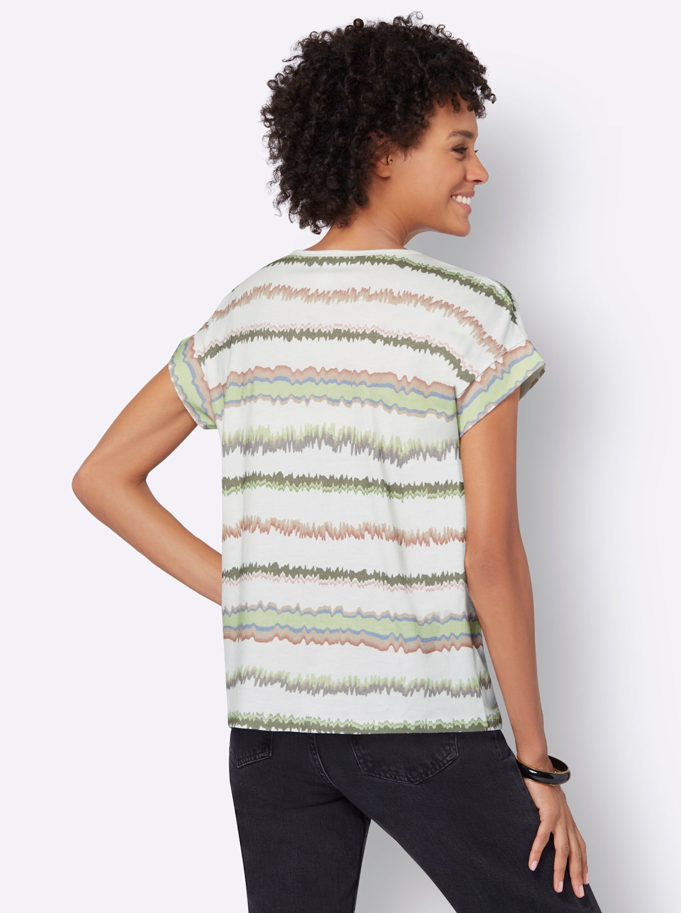 Casual Looks Kurzarmshirt »Shirt«, (1 tlg.)