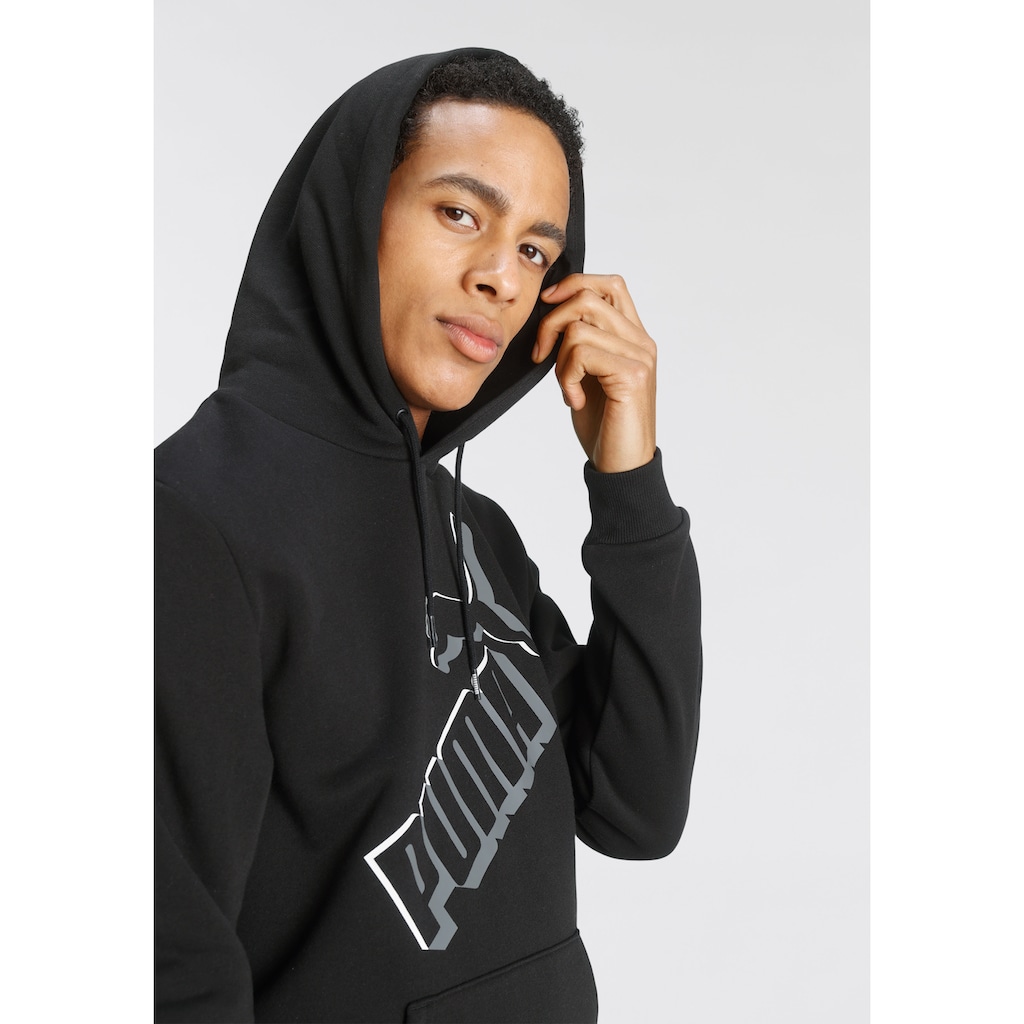 PUMA Kapuzensweatshirt »ESS+ BIG LOGO HOODIE FL«