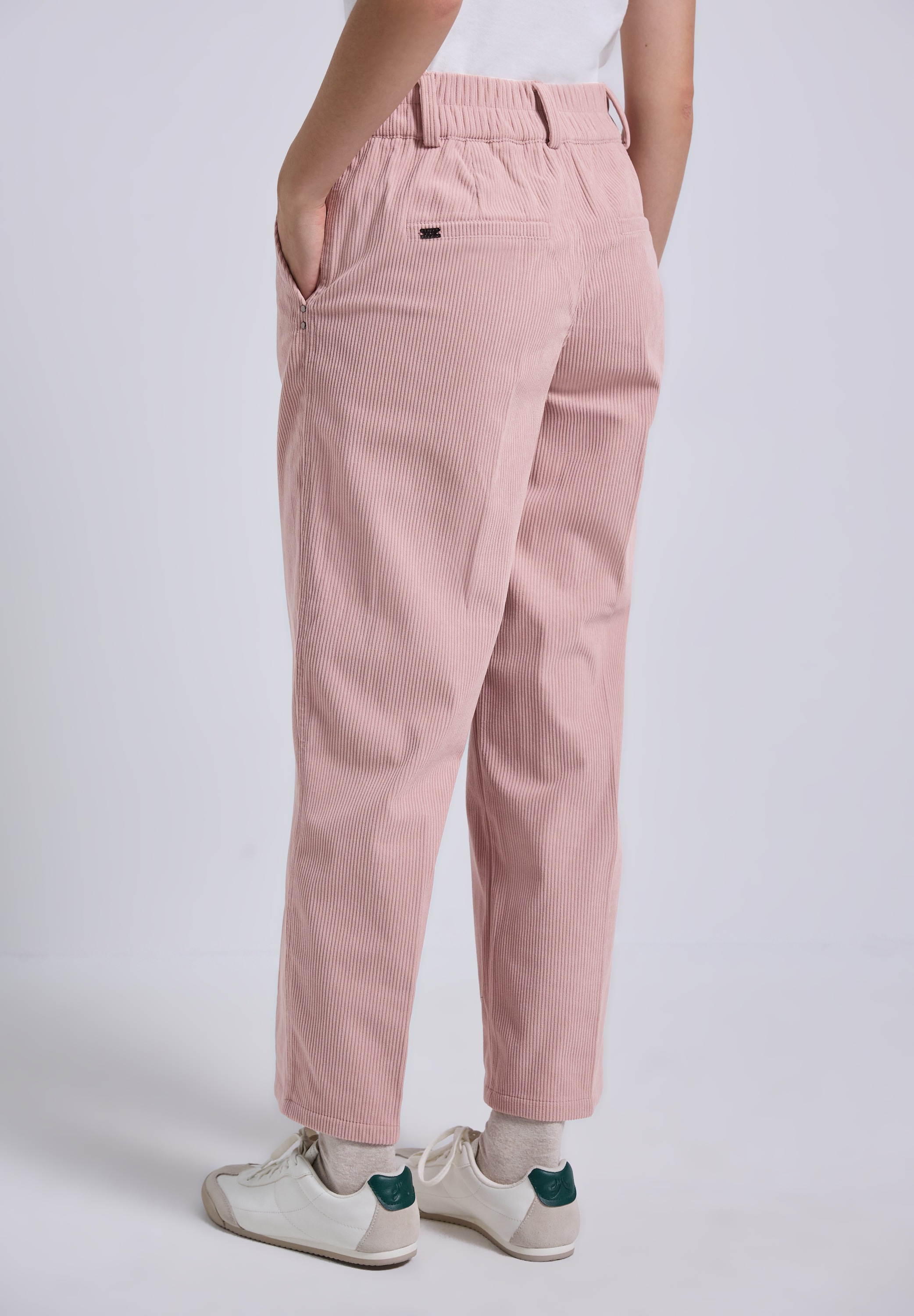 STREET ONE STUDIO Stoffhose, High Waist