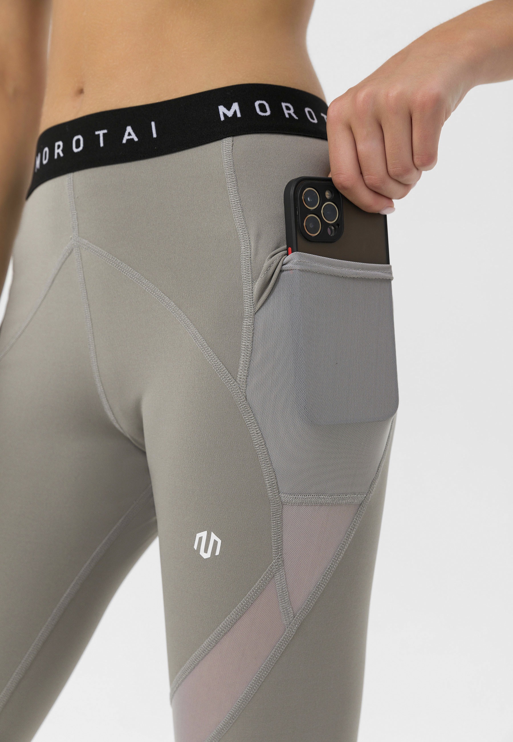 MOROTAI Leggings »MOROTAI Damen Morotai Mesh Performance Tights«