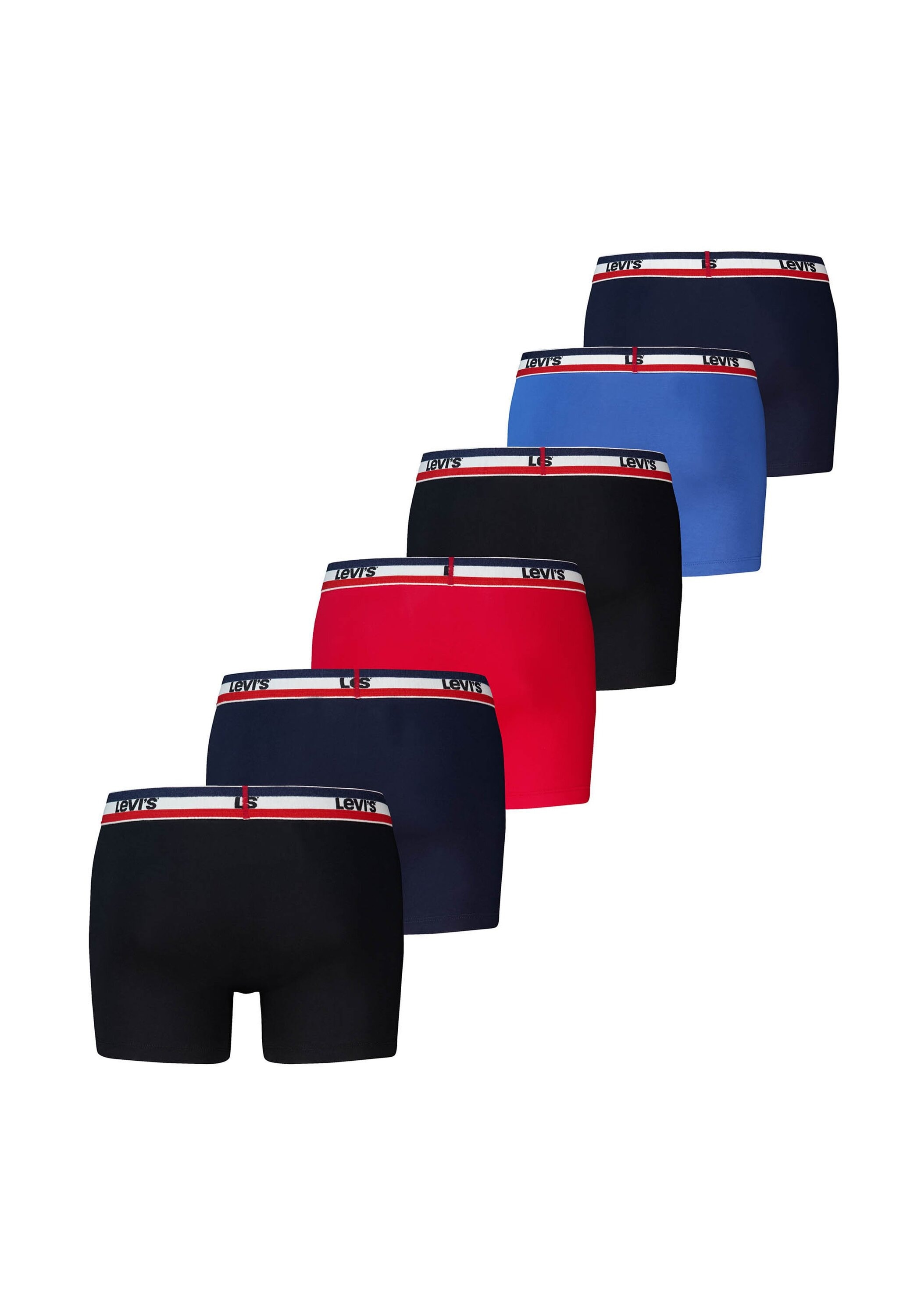 Levi's® Boxershorts »Boxershort Repeat SPW Logo Boxer Brief 6P ECOM 6er Pack«