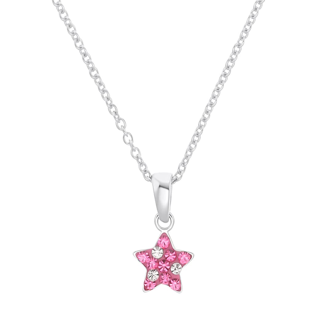 Prinzessin Lillifee Kette mit Anhänger »Shinig Star, 2036421«, mit Preciosa Crystal