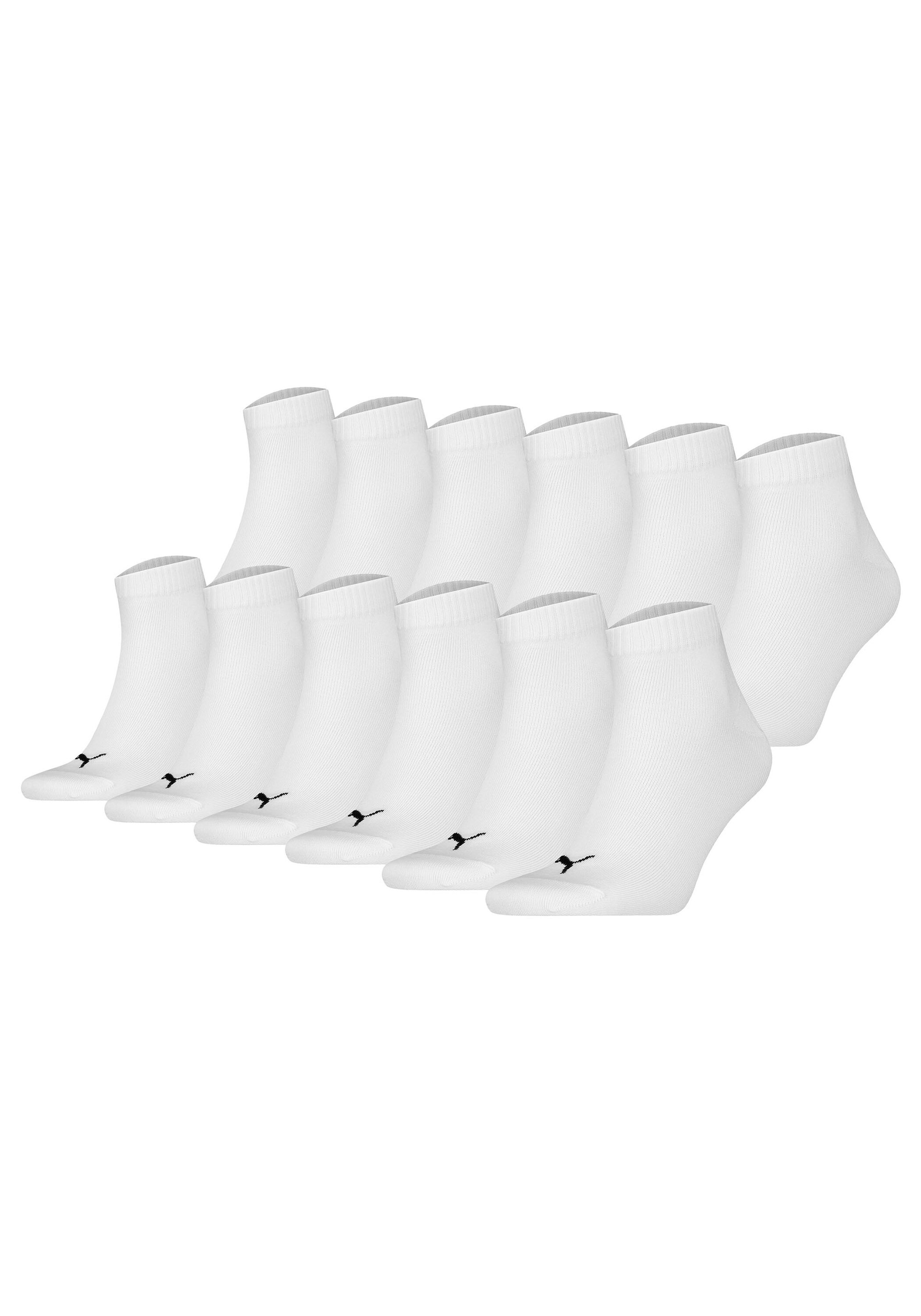 PUMA Kurzsocken "Socken Quarter Plain ECOM 12P 12er Pack" 12 Paar tlg.