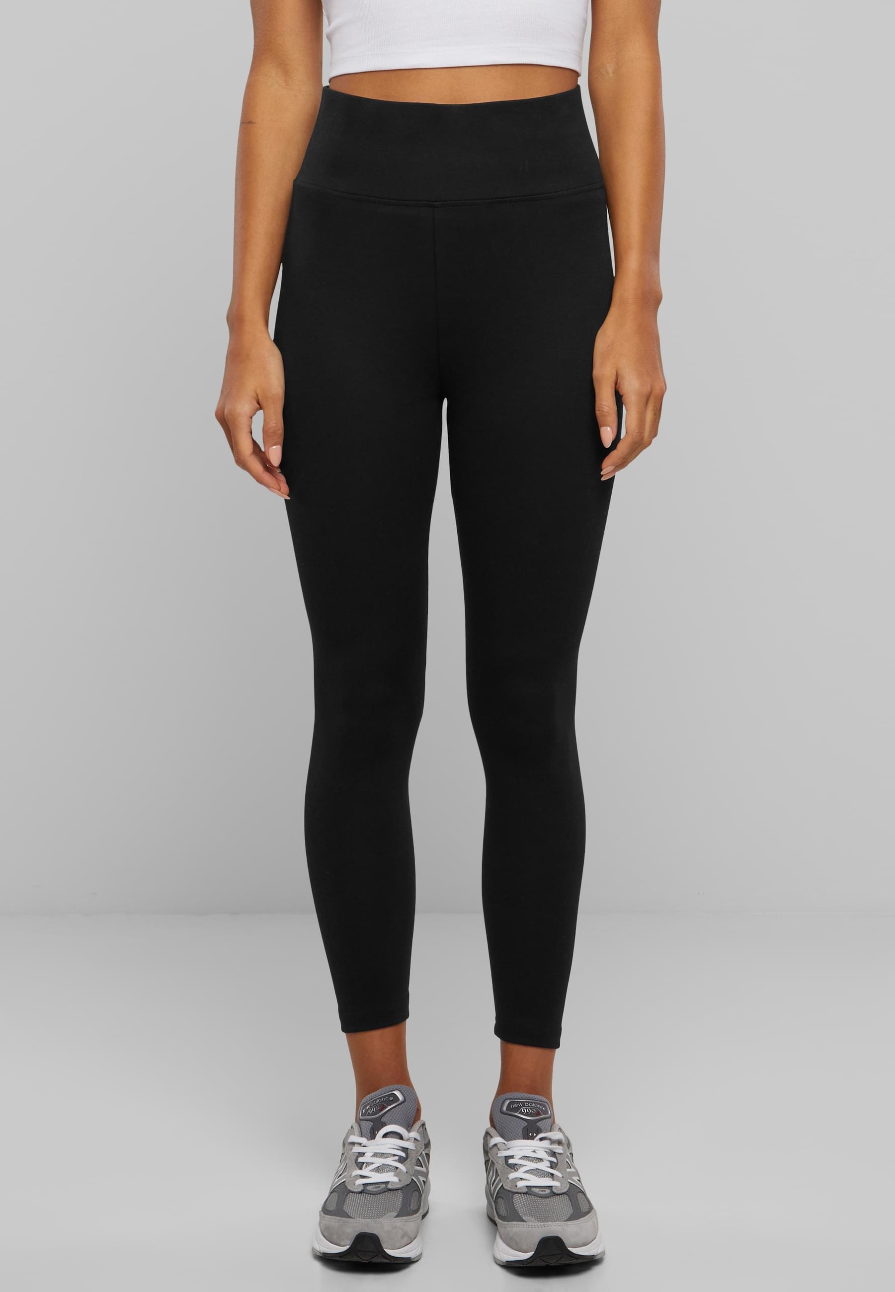 URBAN CLASSICS Leggings »Urban Classics Damen Ladies High Waist Jersey Leggings«, (1 tlg.)