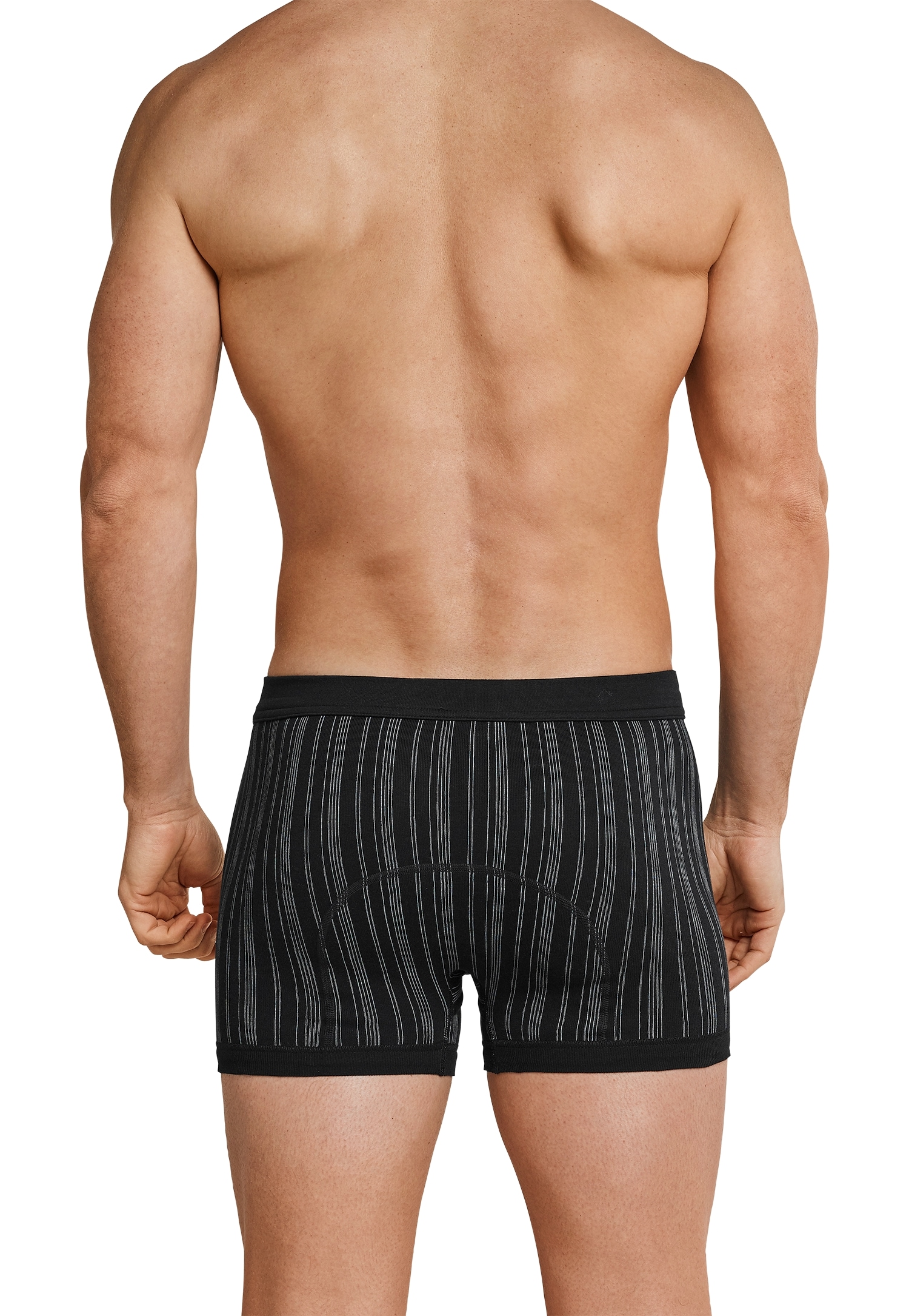 Schiesser Boxershorts »Original Classics«, (2er Pack), mit Eingriff, gestreift