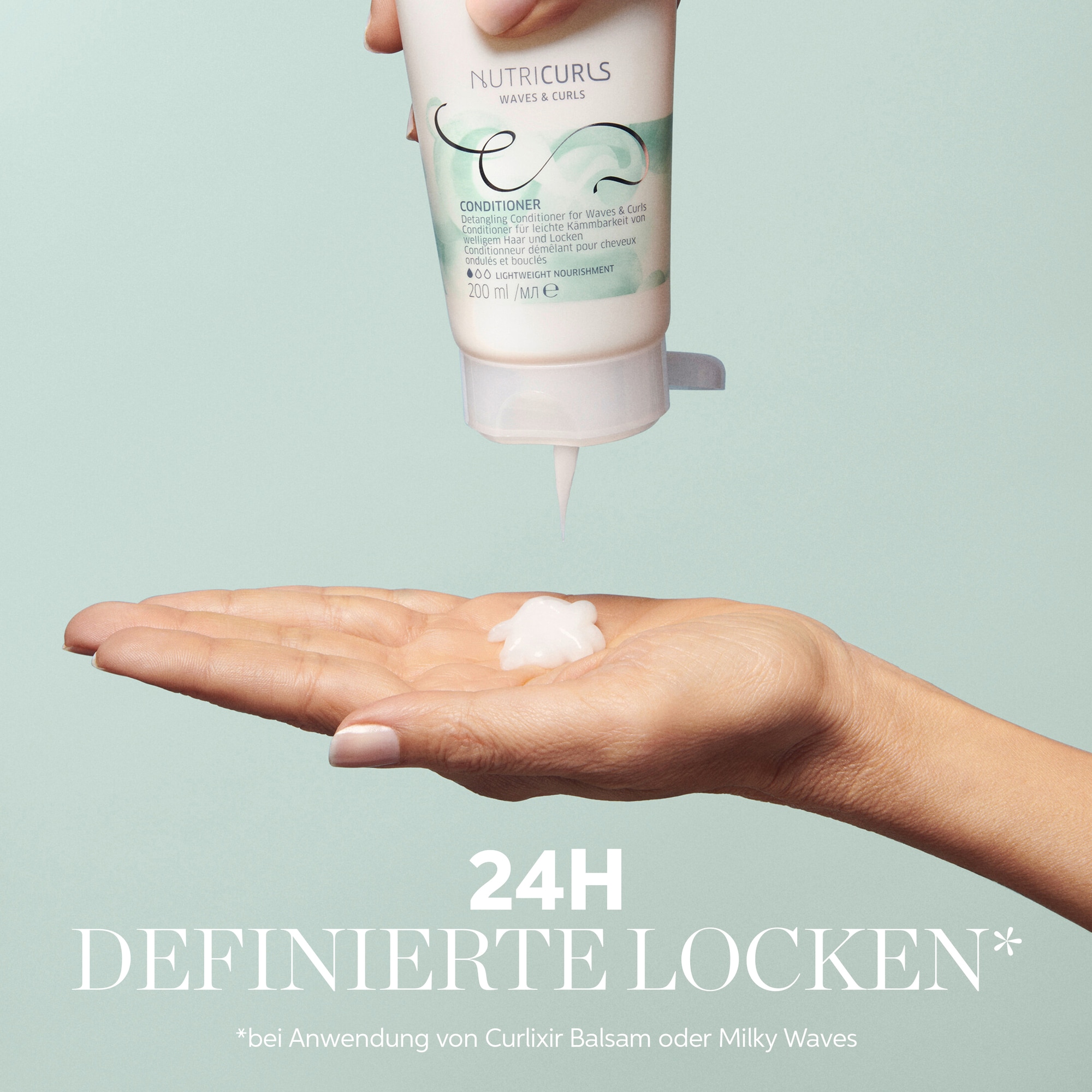 Wella Professionals Haarspülung »NutriCurls Conditioner für Locken und welliges Haar« Lockendefinition, Frizz-Kontrolle, Jojobaöl und Weizenkleie-Extrakt