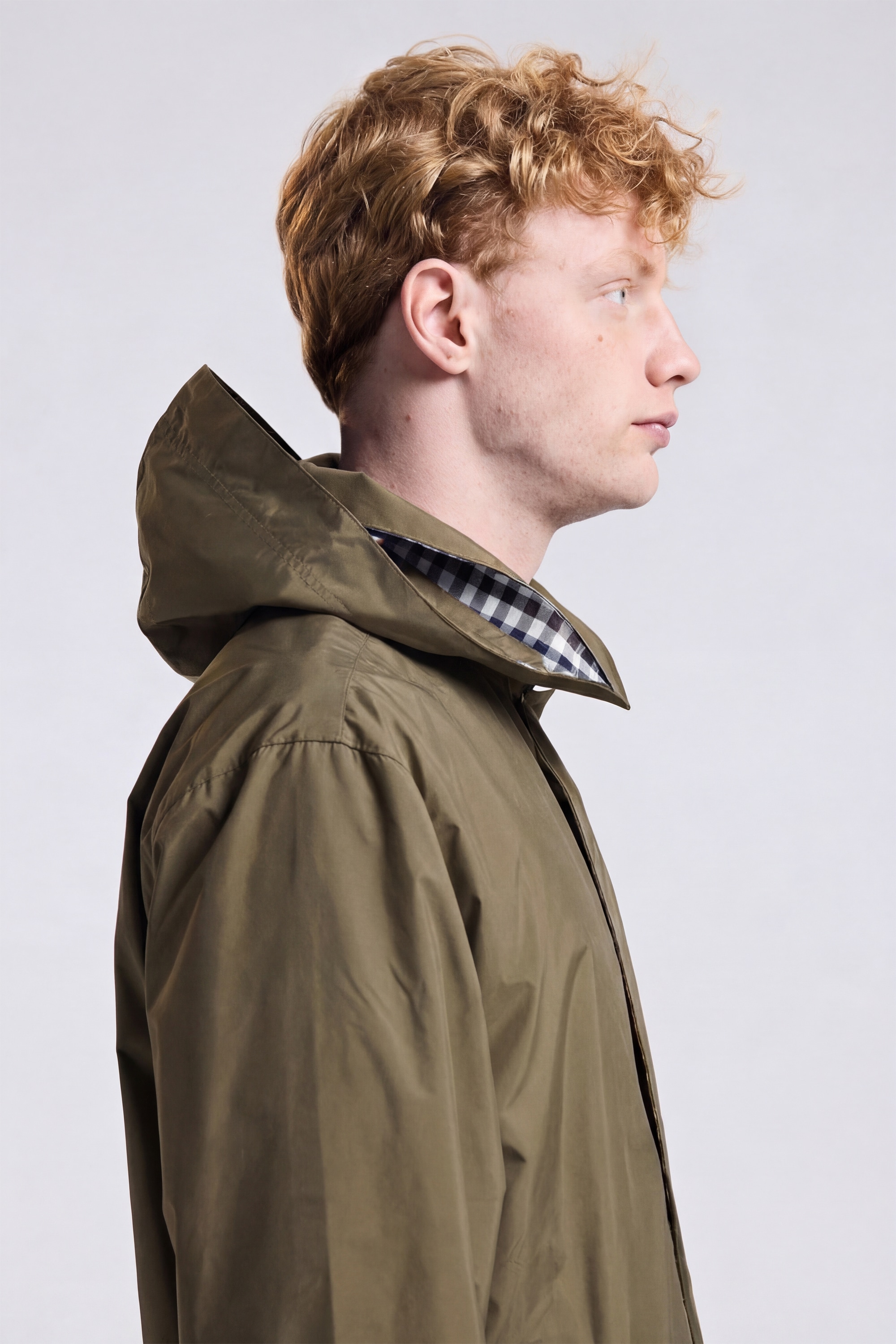 Aquascutum Active Parka »RLG PACKABLE TRENCHCOAT Herren« mit Kapuze Regenmantel Herren, leichte Jacke, Übergangsjacke, Outdoor, Sale