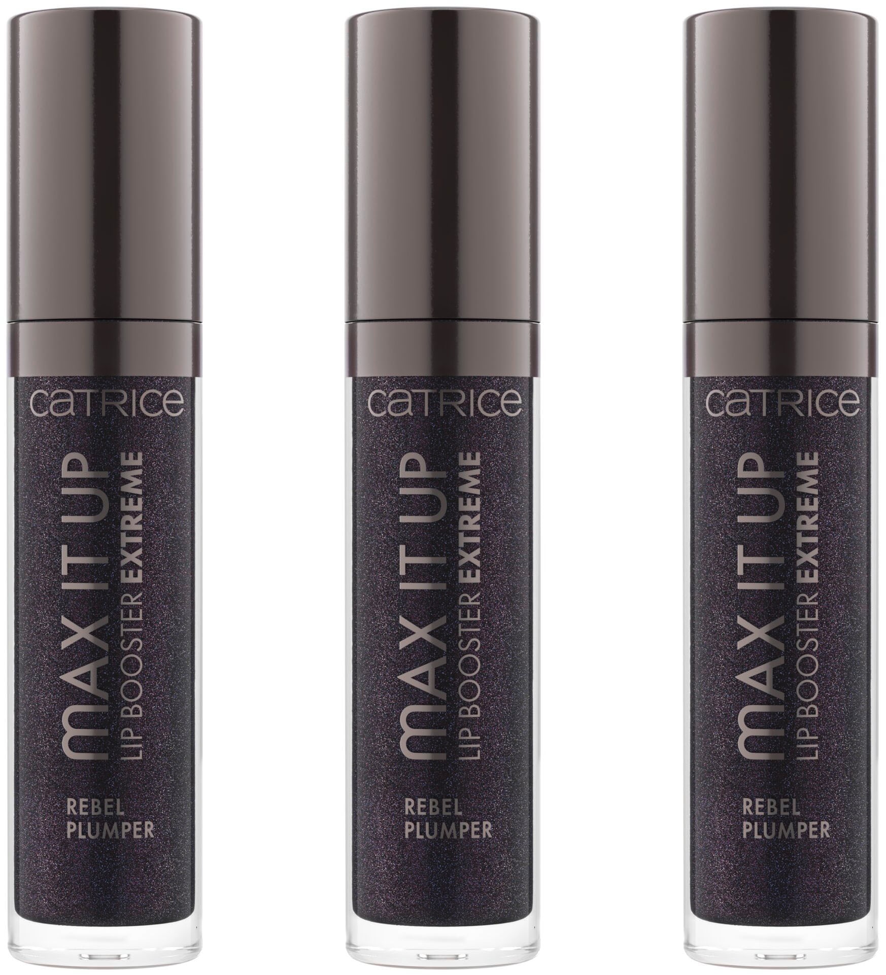 CATRICE Damen Lip-Booster "Plump It Up Lip Booster", schwarz, Lippen-Kosmetika, mit hochglänzendem Finisch