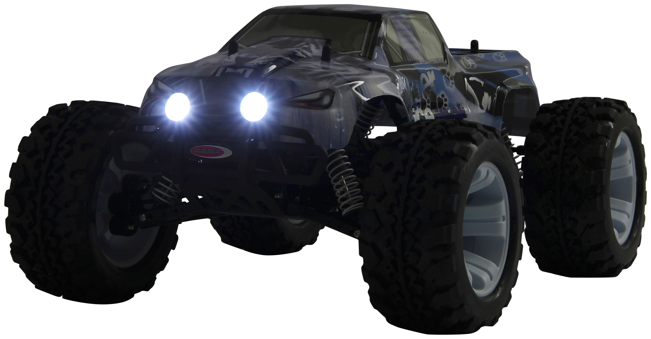 Jamara RC-Monstertruck »Tiger Ice Monstertruck 4WD«, 1:10, 2,4 GHz, mit LED