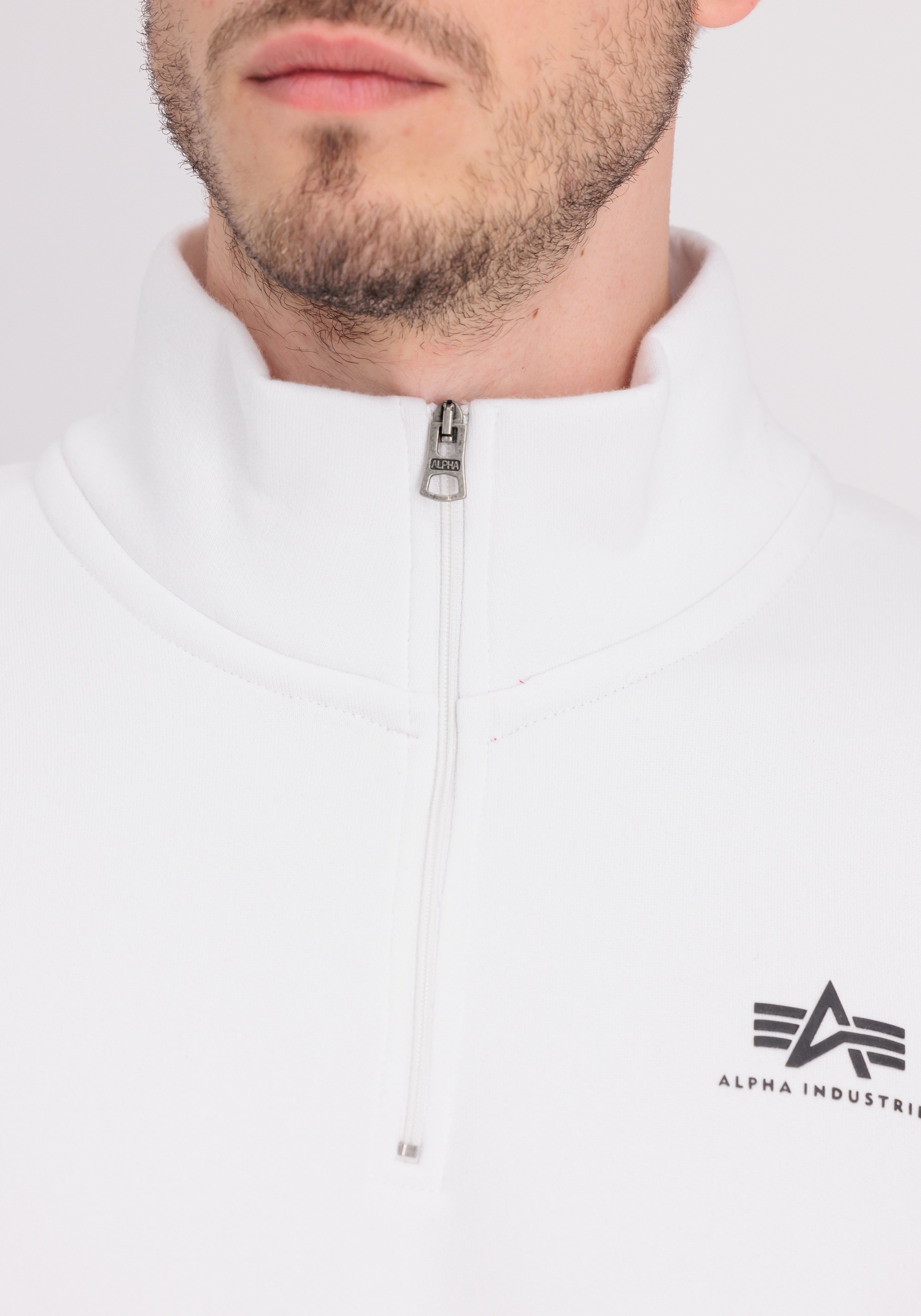 Alpha Industries Sweater »Alpha Industries Men - Sweatshirts Half Zip Sweatshirt SL«