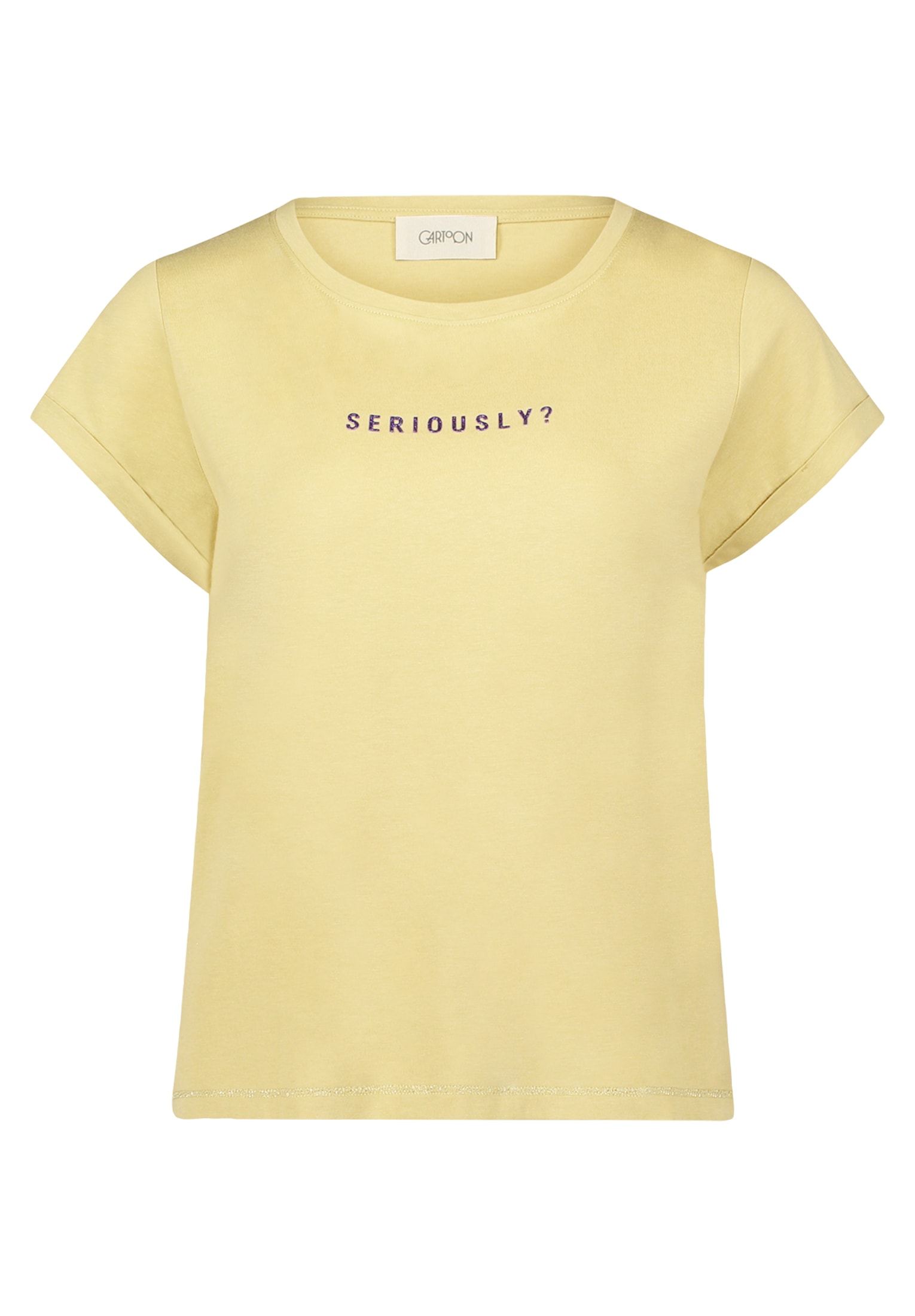 Cartoon Kurzarmshirt »Cartoon Printshirt mit Rundhalsausschnitt«, (1 tlg.), Placement