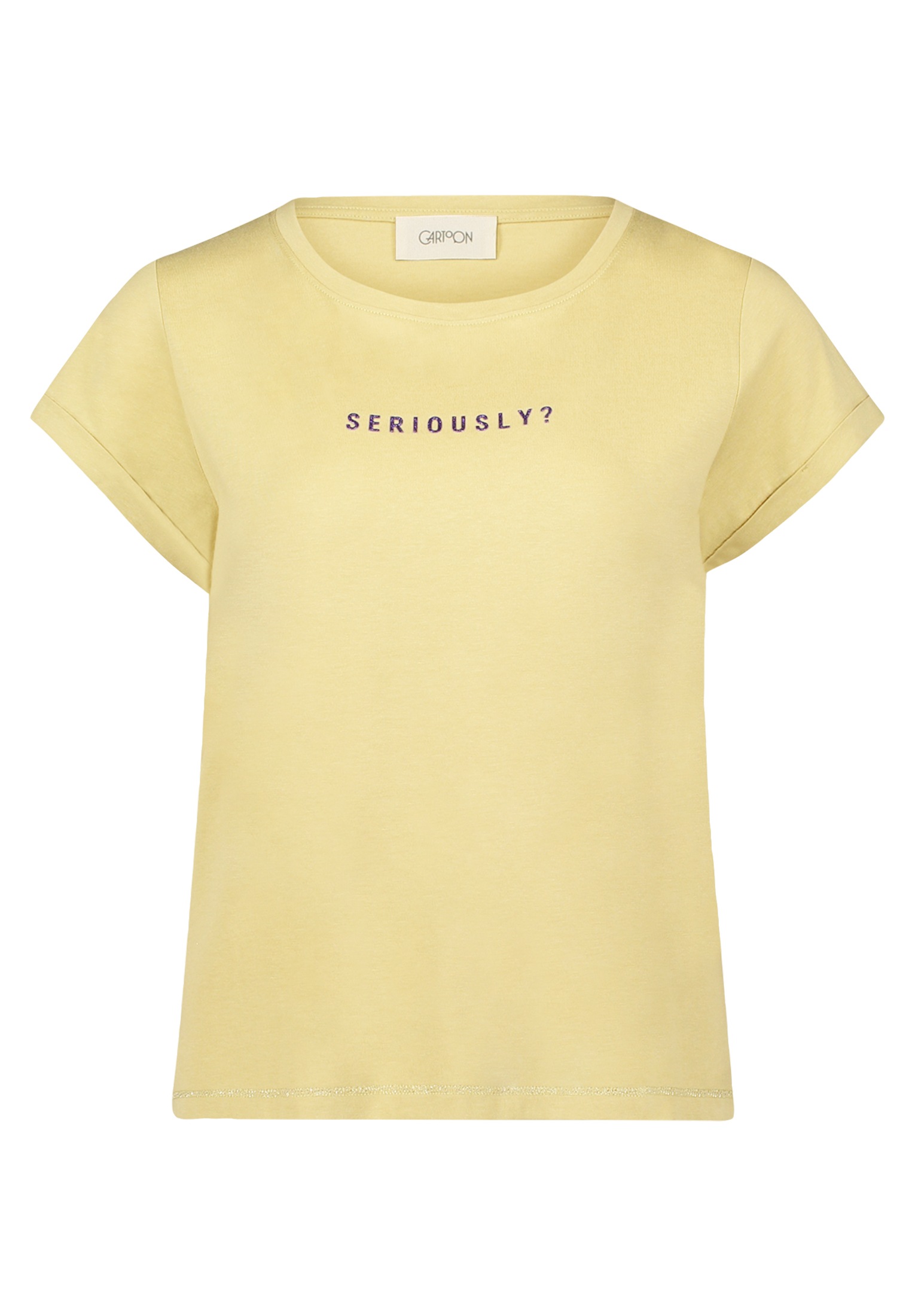 Cartoon Kurzarmshirt "Damen mit Rundhalsausschnitt" 1 Stk. Placement günstig online kaufen