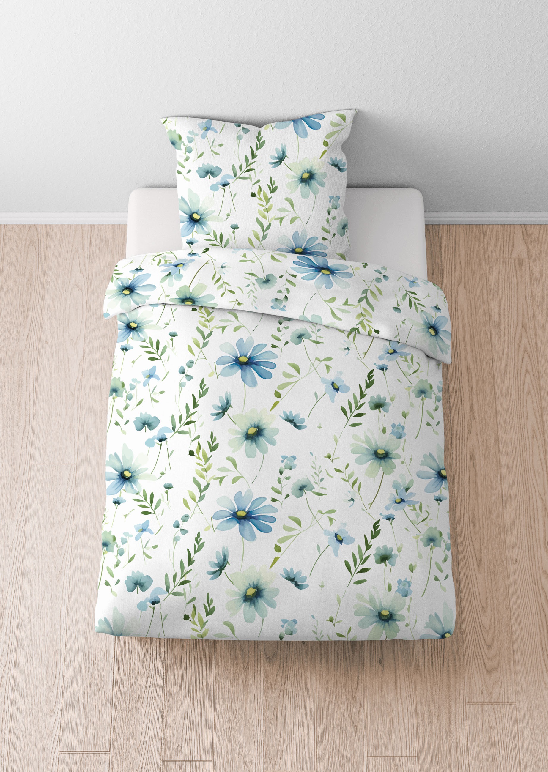 Castell - Markenbettwäsche Bettwäsche "0020369" 2 Stk. absolut bügelfrei, 1 günstig online kaufen