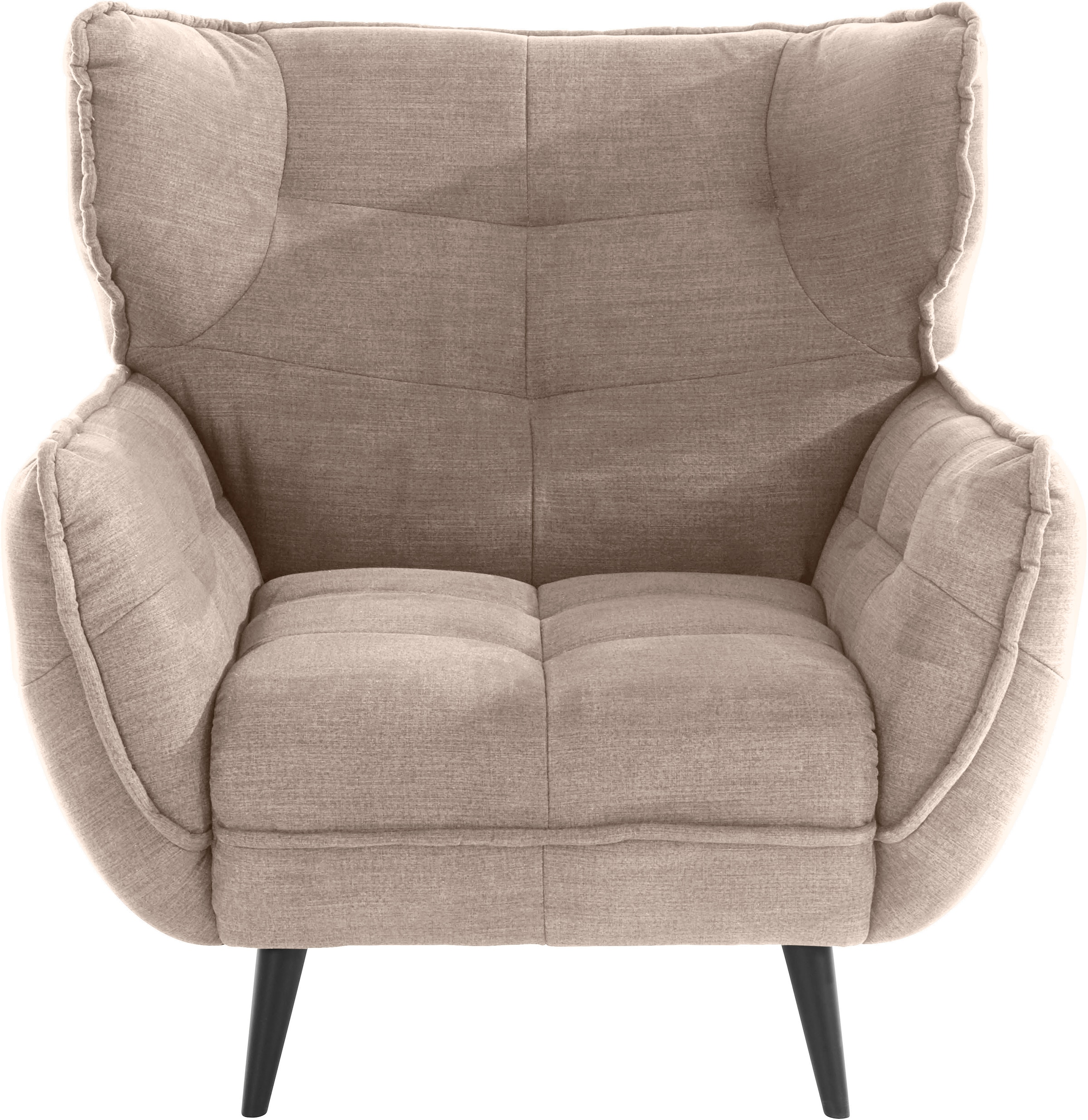 Leonique Sessel "Ariana", Stylischer Hochlehner bzw. Ohrensessel günstig online kaufen