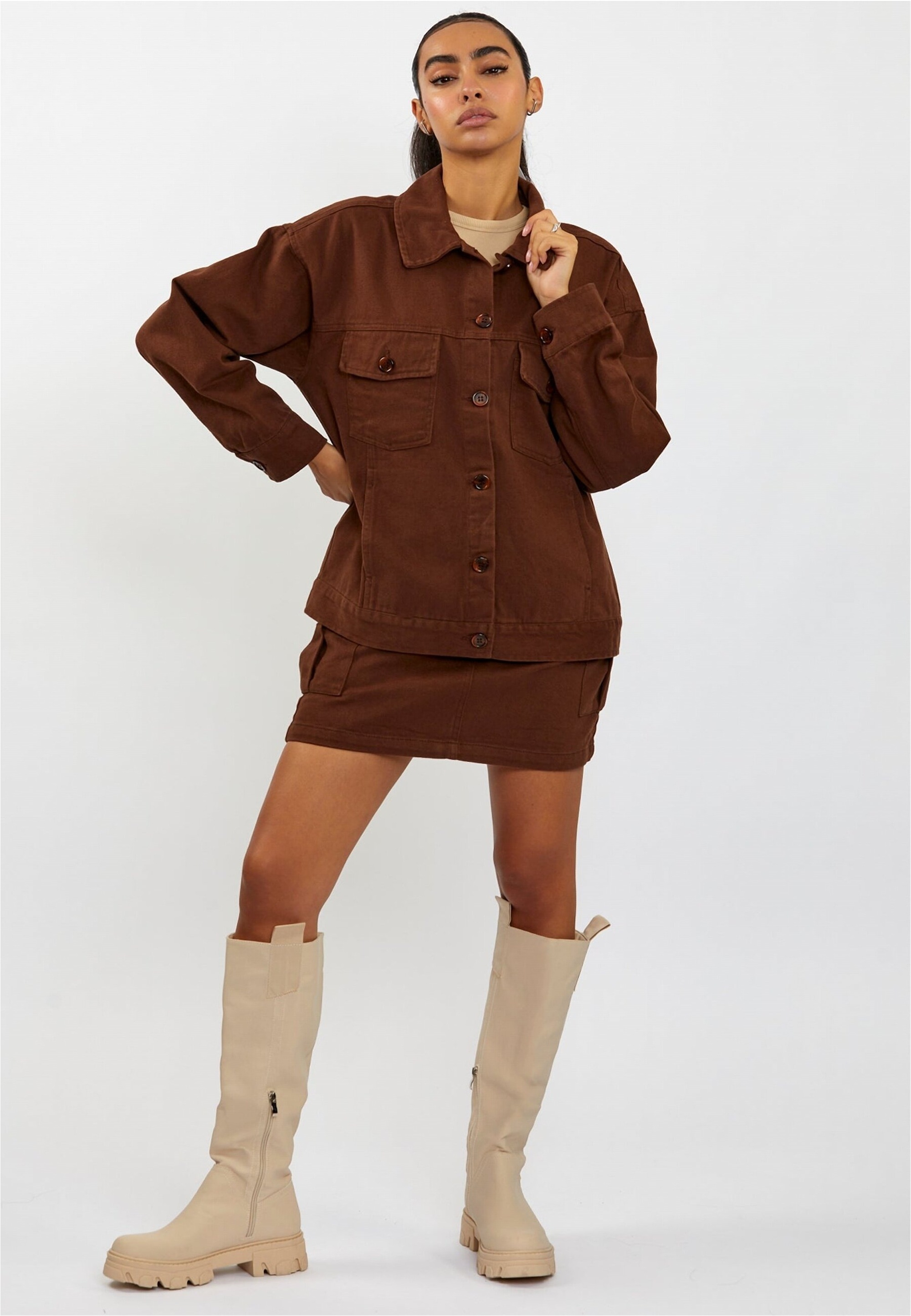 freshlions Outdoorjacke »Jenna« 1 Stk. tlg. im klassischen Design