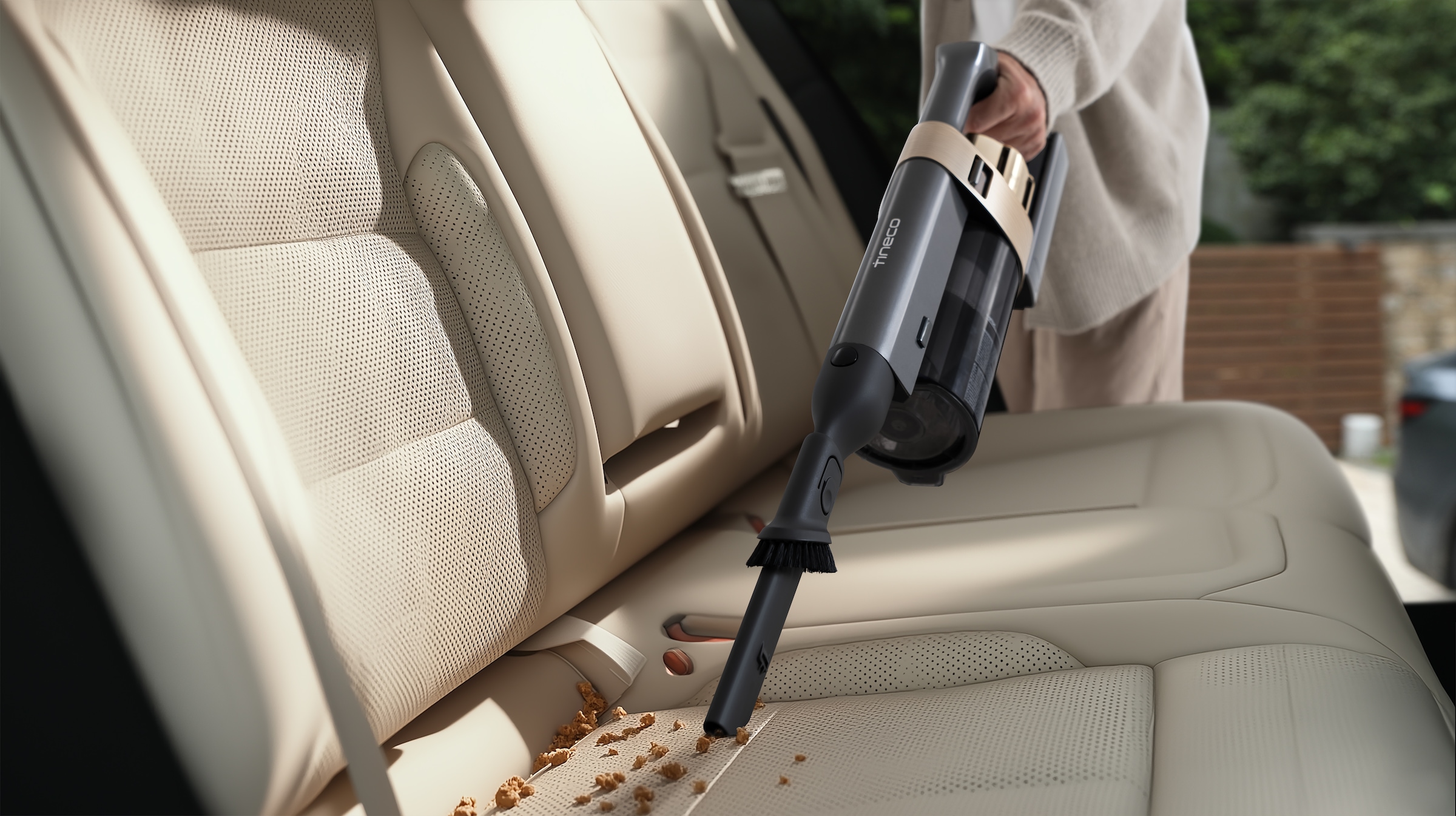 Tineco Akku-Stielstaubsauger »Tineco PURE ONE A90S, Anti-Allergiker Filtersystem, Saugrohr knickbar« ZeroTangle Anti-Haar-Verwicklungsbürste, 3DSense Master-Bürste