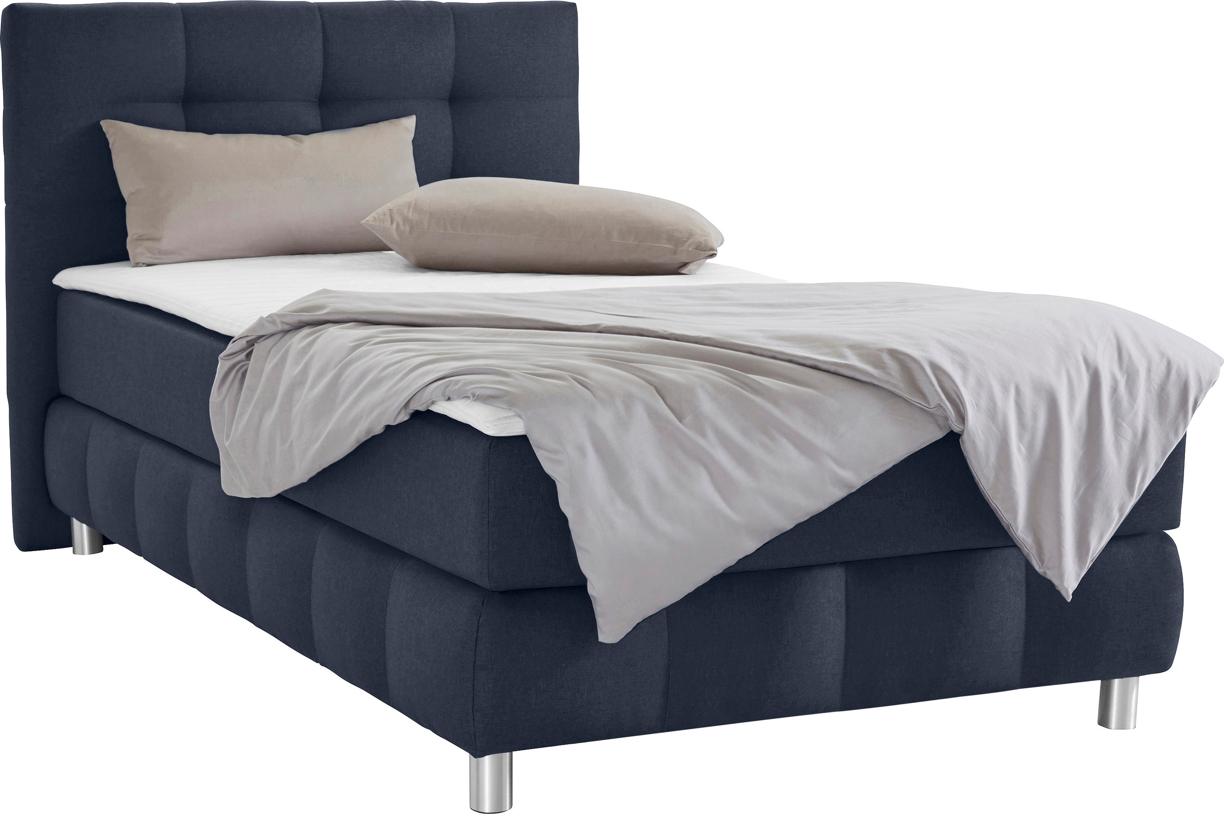 Home affaire Boxspringbett "Salo" incl. Topper, 6 Breiten, 2 Härtegrade, TF günstig online kaufen