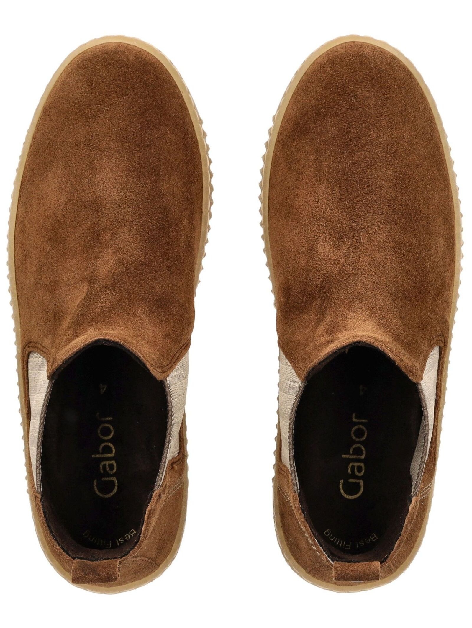 Gabor Plateaustiefelette »Gabor Stiefelette Veloursleder/Textil«