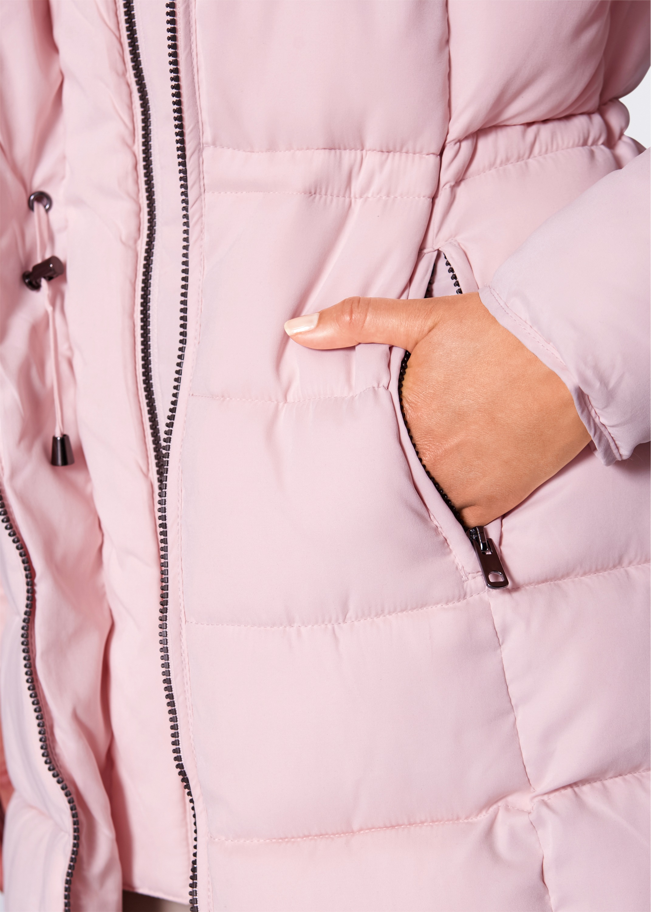 bonprix Steppjacke »Steppjacke mit Kapuze, gefüttert« Steppjacke mit Kapuze, gefüttert