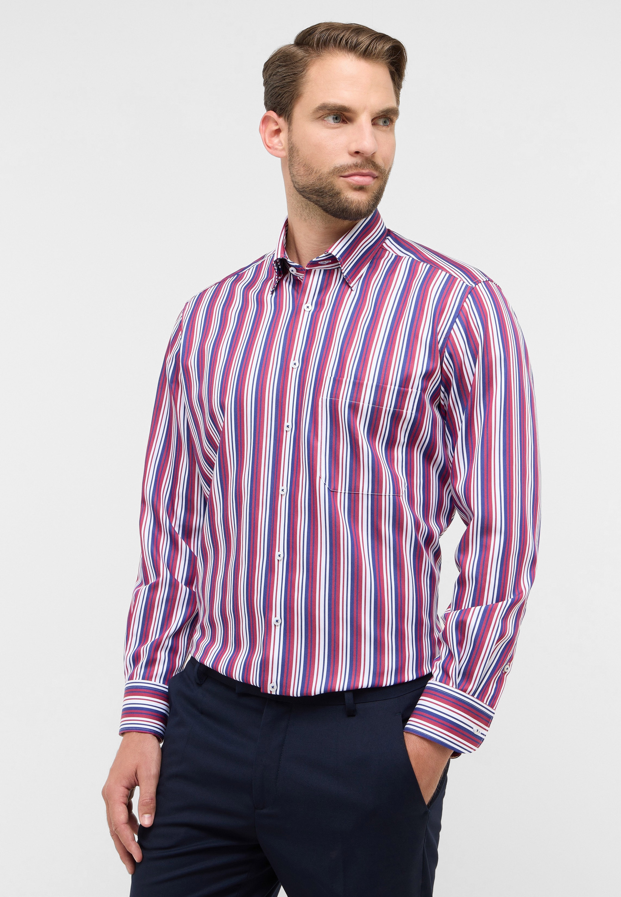 Eterna Langarmhemd "COMFORT FIT", NON IRON (bügelfrei) günstig online kaufen