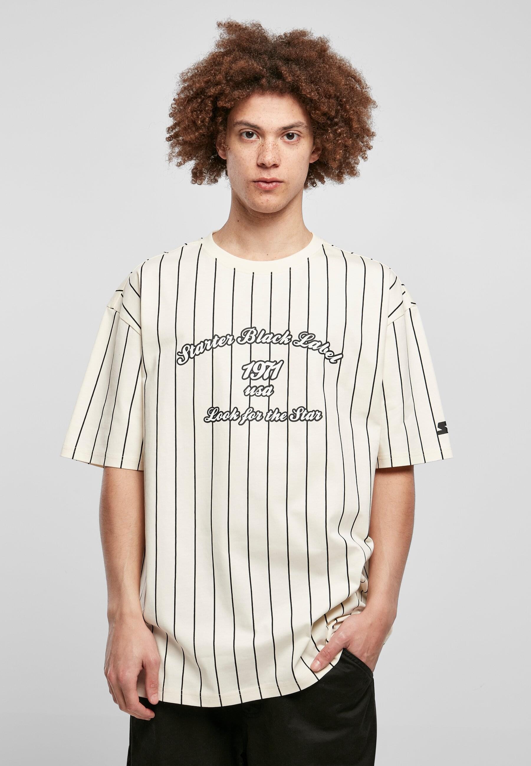 Starter Black Label T-Shirt »Starter Black Label Herren Starter Pinestripe 1971 Tee«, (1 tlg.)