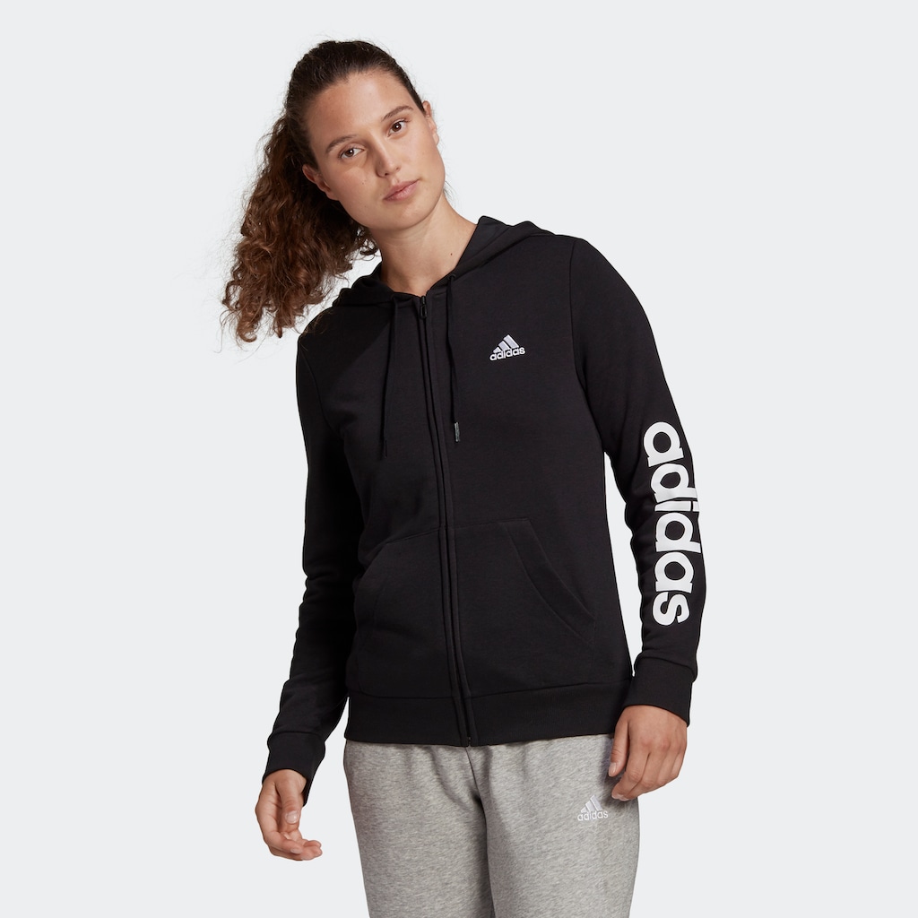 adidas Sportswear Kapuzensweatshirt »ESSENTIALS LOGO KAPUZENJACKE«