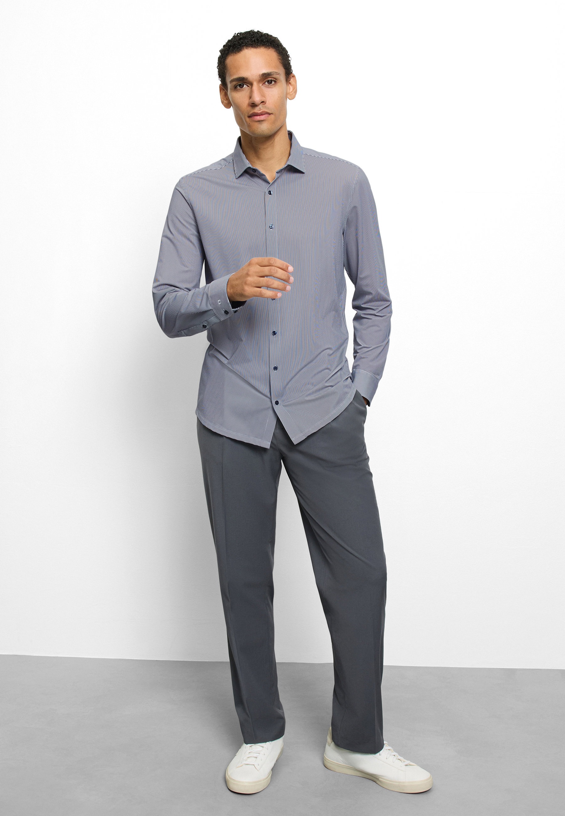 OLYMP Businesshemd »OLYMP Level Five 24/Seven, body fit, Modern Kent«