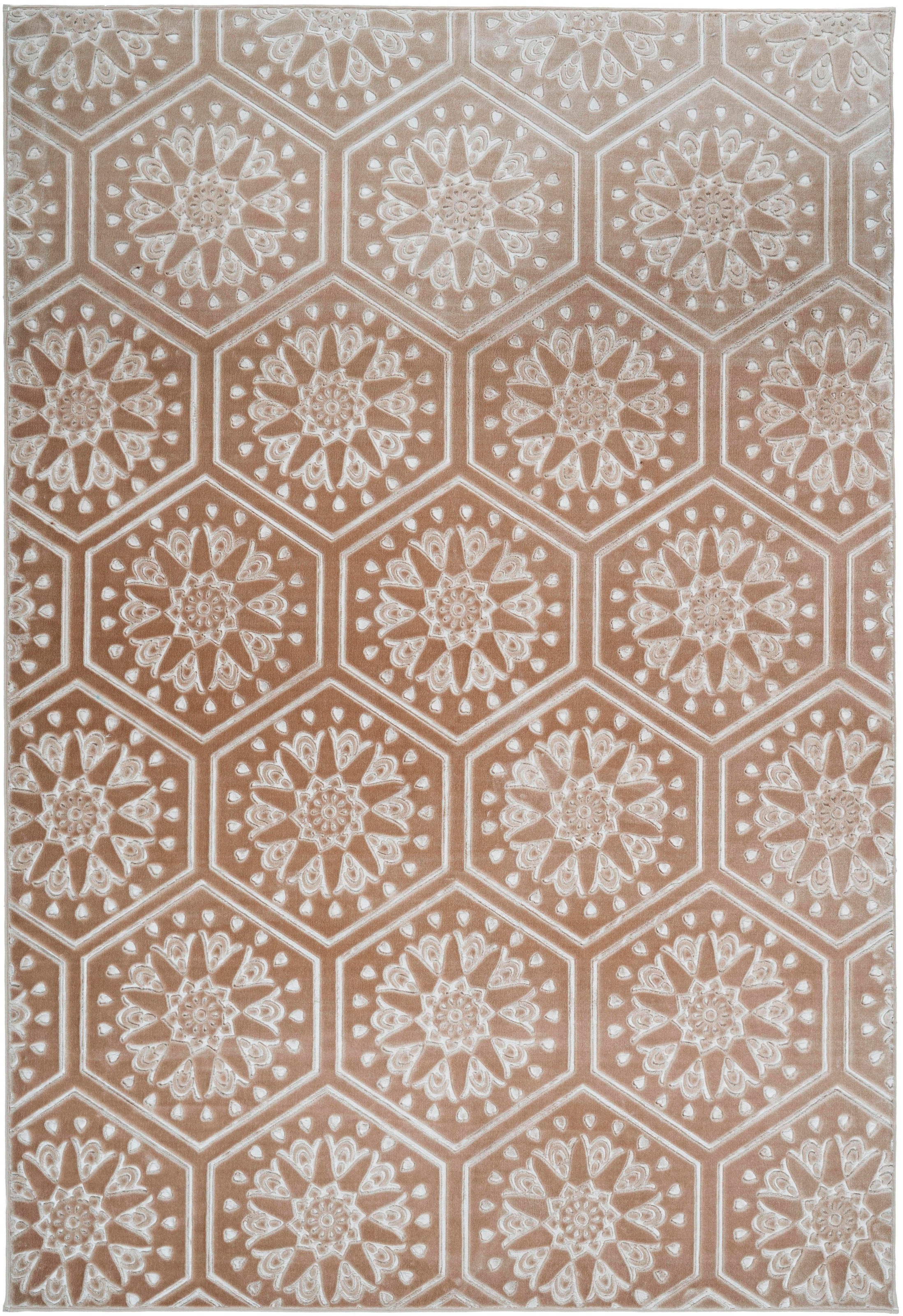 calo-deluxe Teppich "Latemar 300" rechteckig 7 mm Höhe weiche Fell Haptik, günstig online kaufen