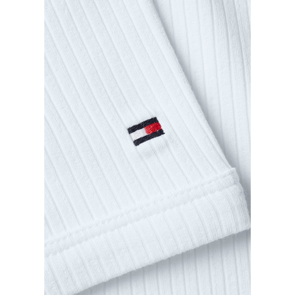 Tommy Hilfiger Rundhalsshirt »SLIM 5X2 RIB O-NK SS«