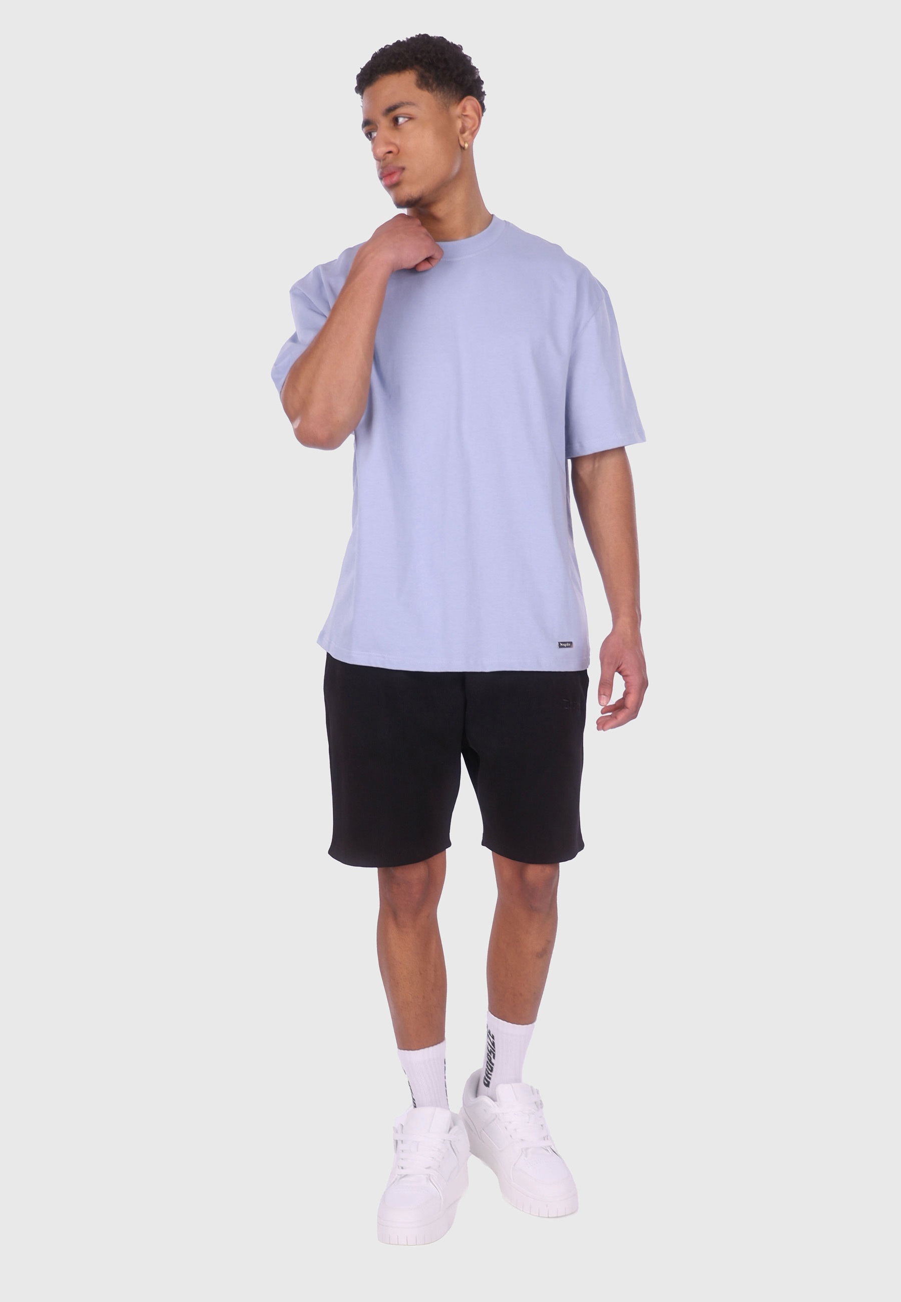 Dropsize Shorts »Dropsize HEAVY EMBO RIB SHORTS«